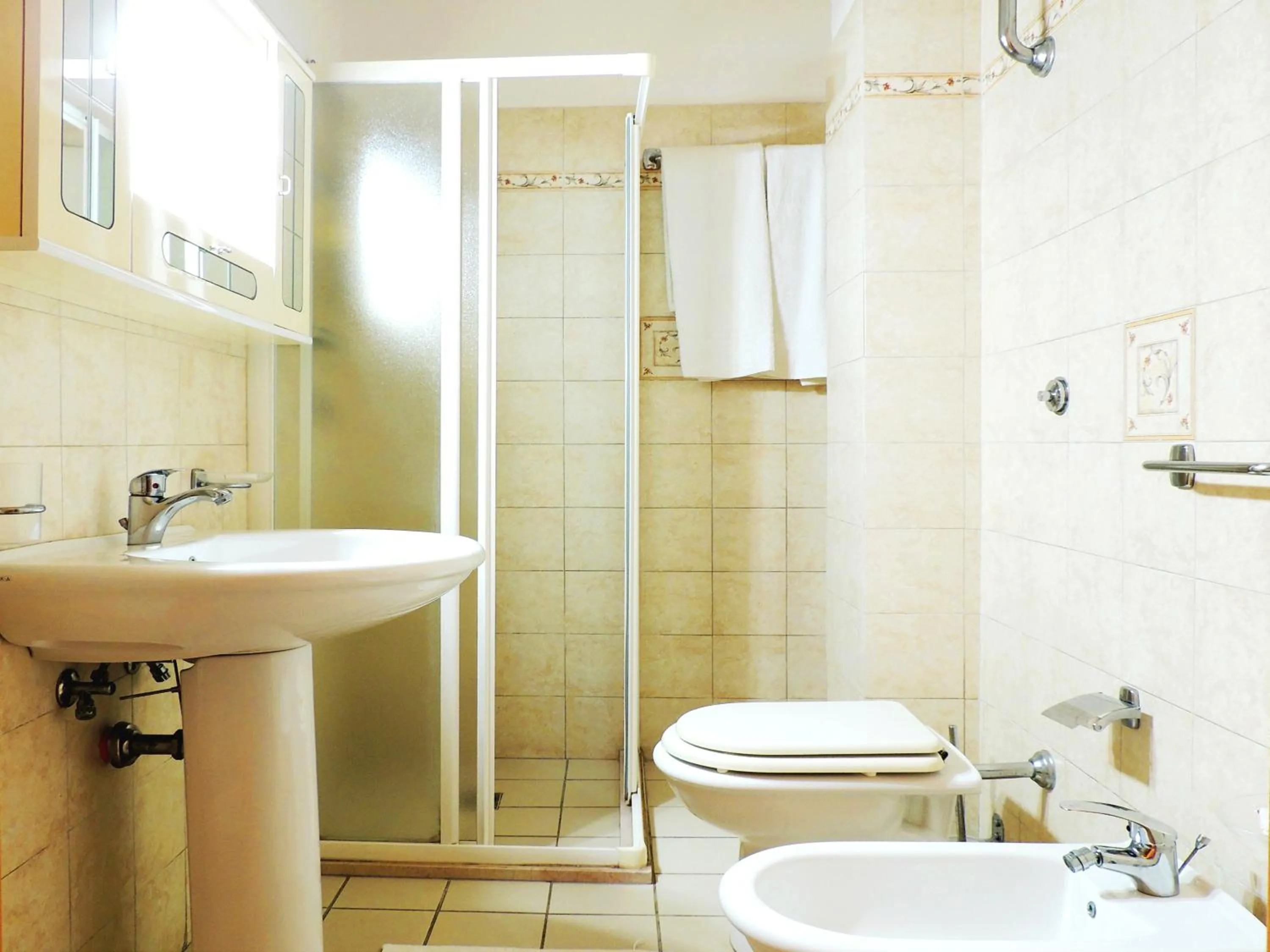 Bathroom in Hotel Porto Badisco