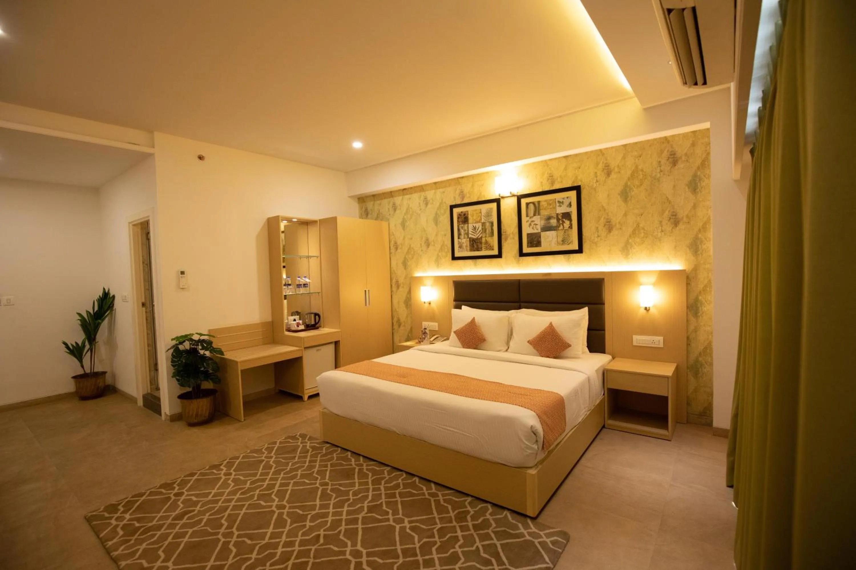 Bedroom in Shourya Residency