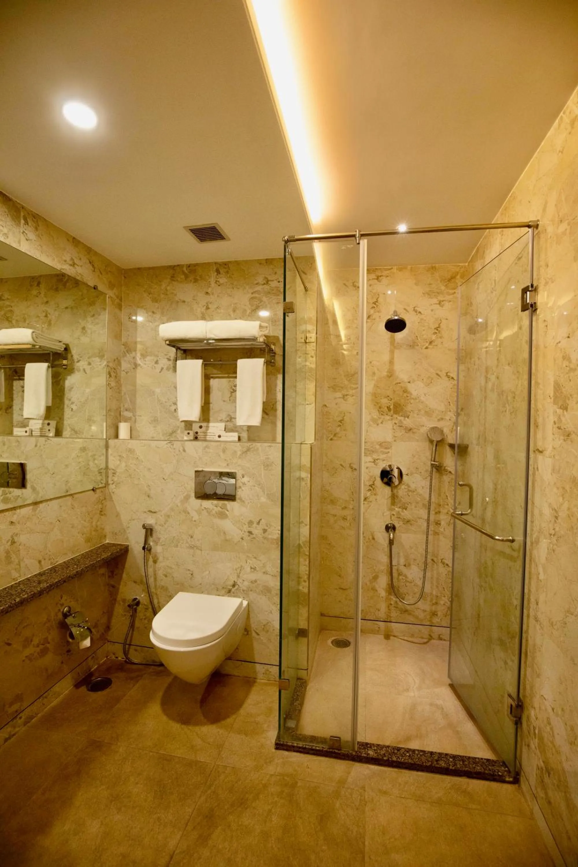 Shower in Shourya Residency