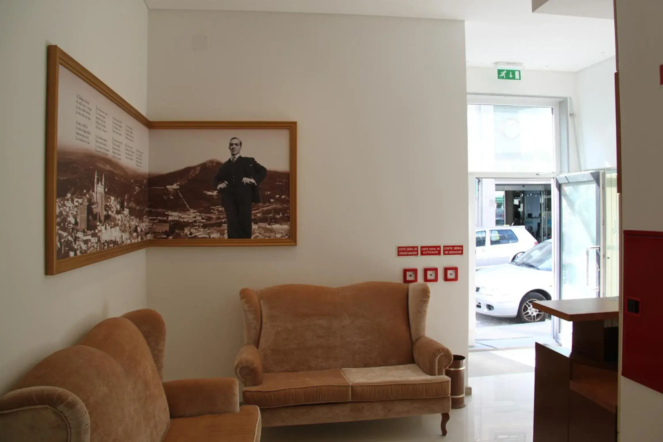 Lobby or reception in Hotel José Régio Lobby or reception in Hotel José Régio