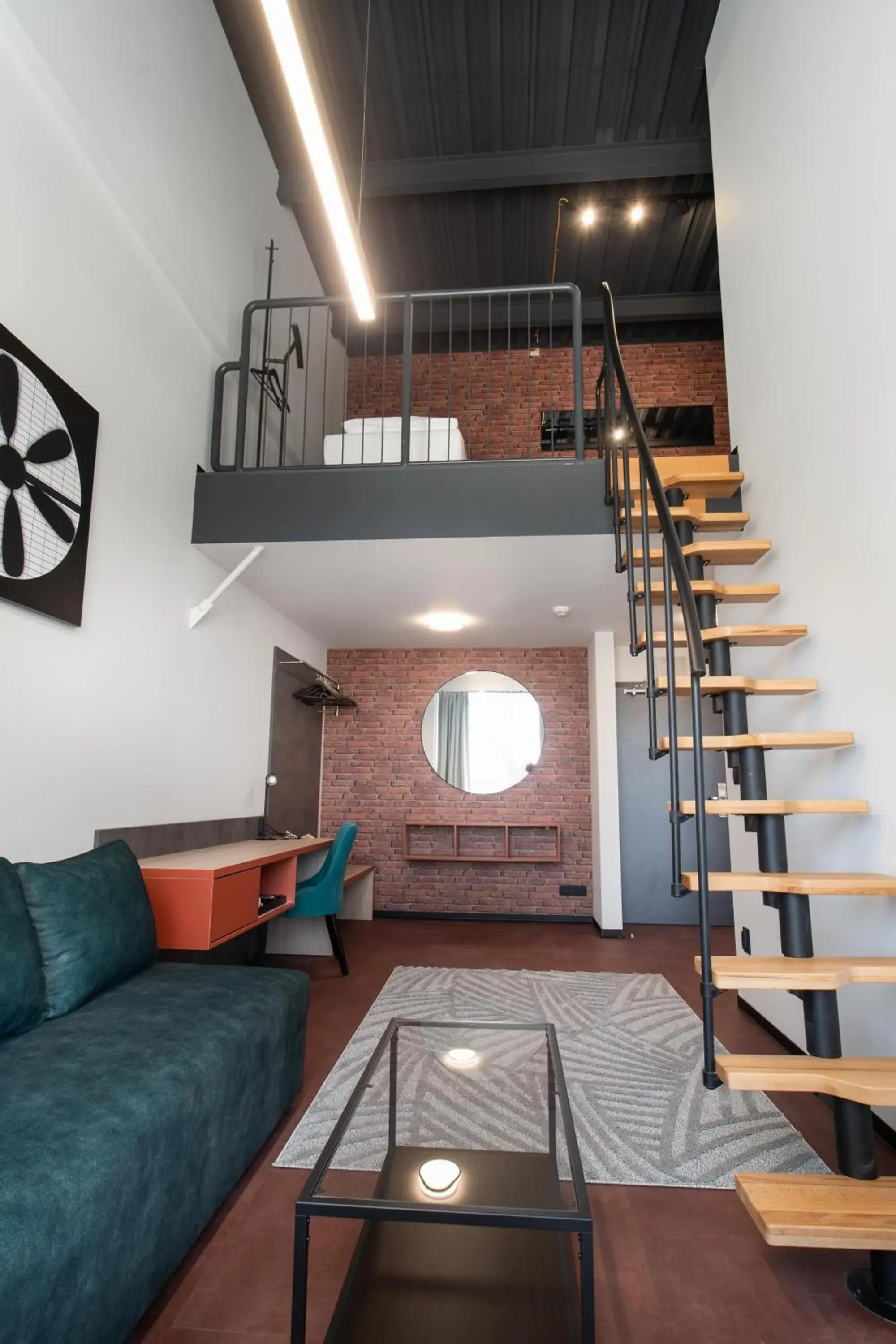 Two-Bedroom Loft Apartment with One Double and Two Single Beds, Sofa Bed and Balcony in Best Western Hotel Presov Two-Bedroom Loft Apartment with One Double and Two Single Beds, Sofa Bed and Balcony in Best Western Hotel Presov