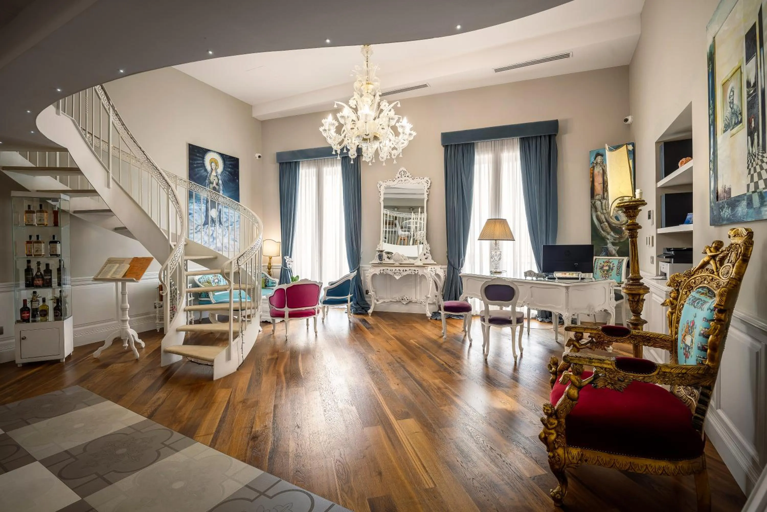 Living room in Dimora Bellini by Hotel Bellini sas