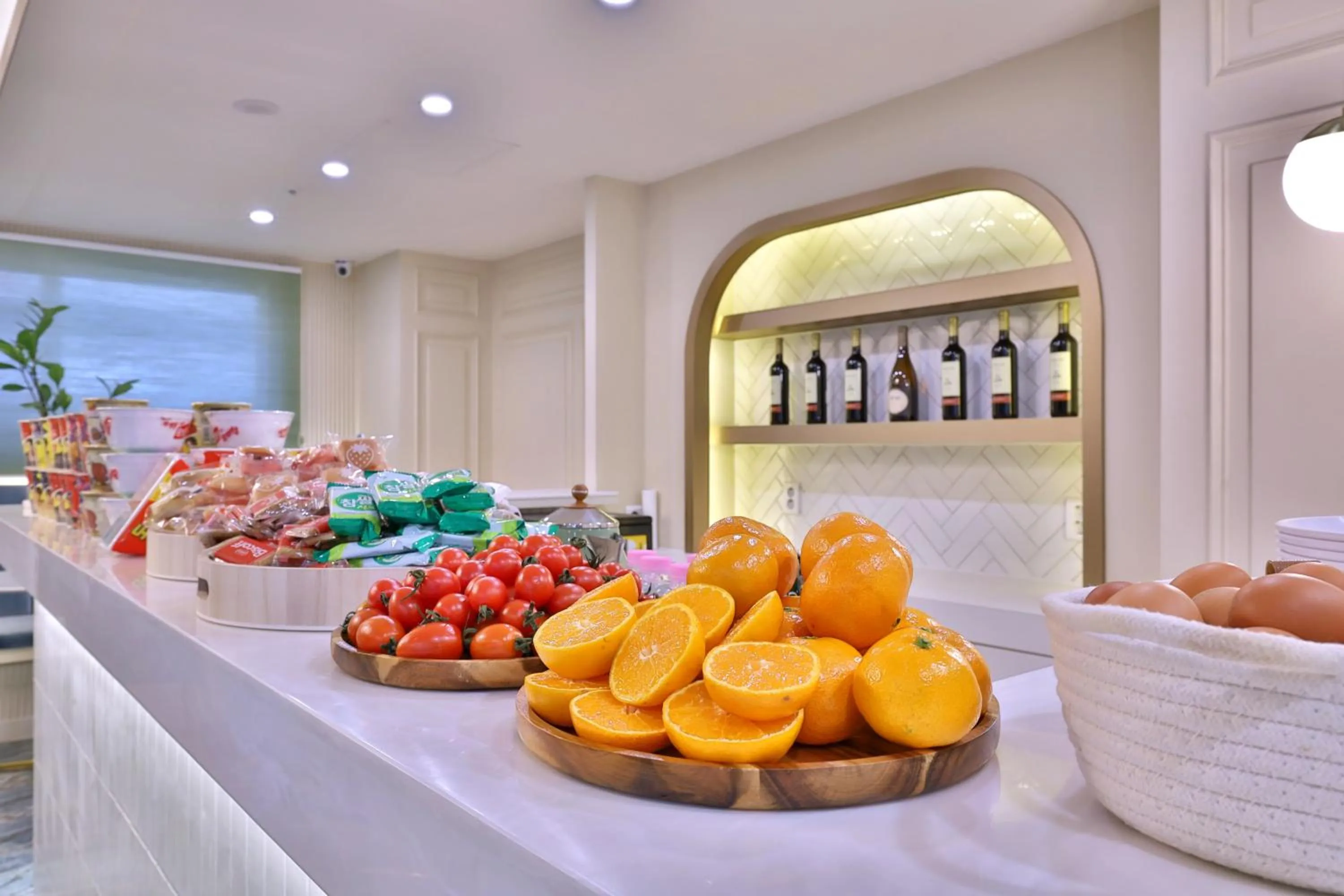 Lobby or reception in 2월 호텔 리버사이드 경산점