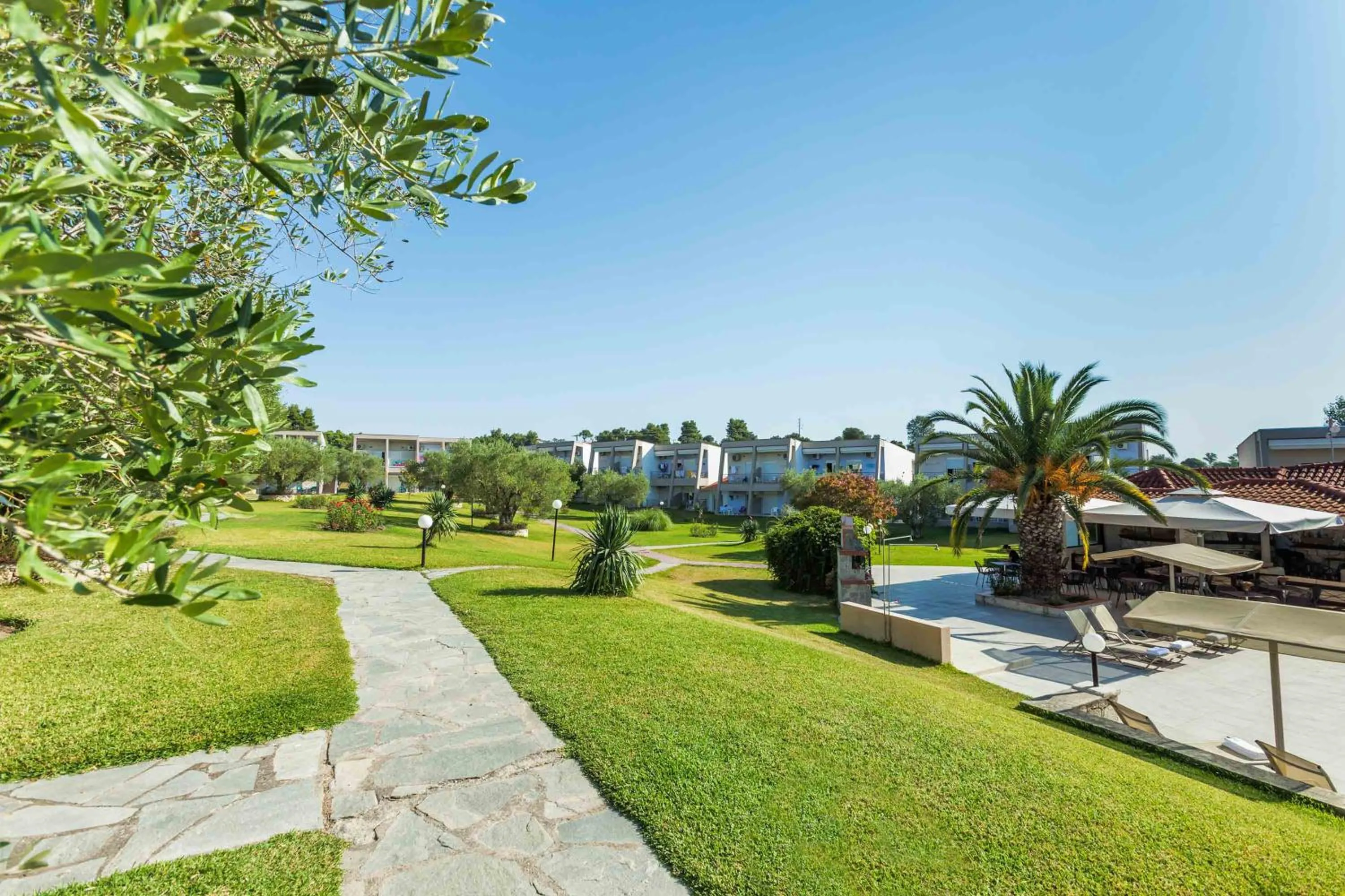 Garden in Iris Hotel