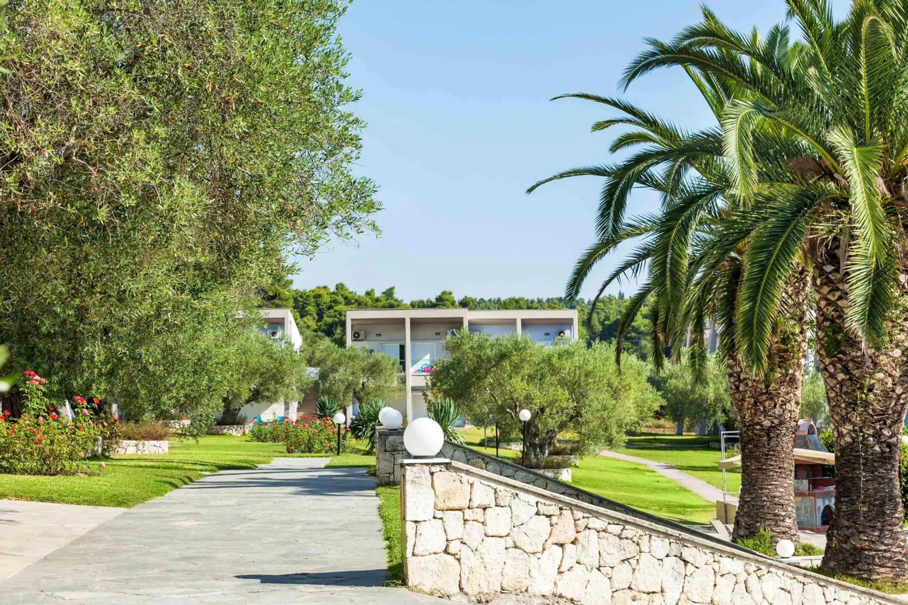 Garden in Iris Hotel