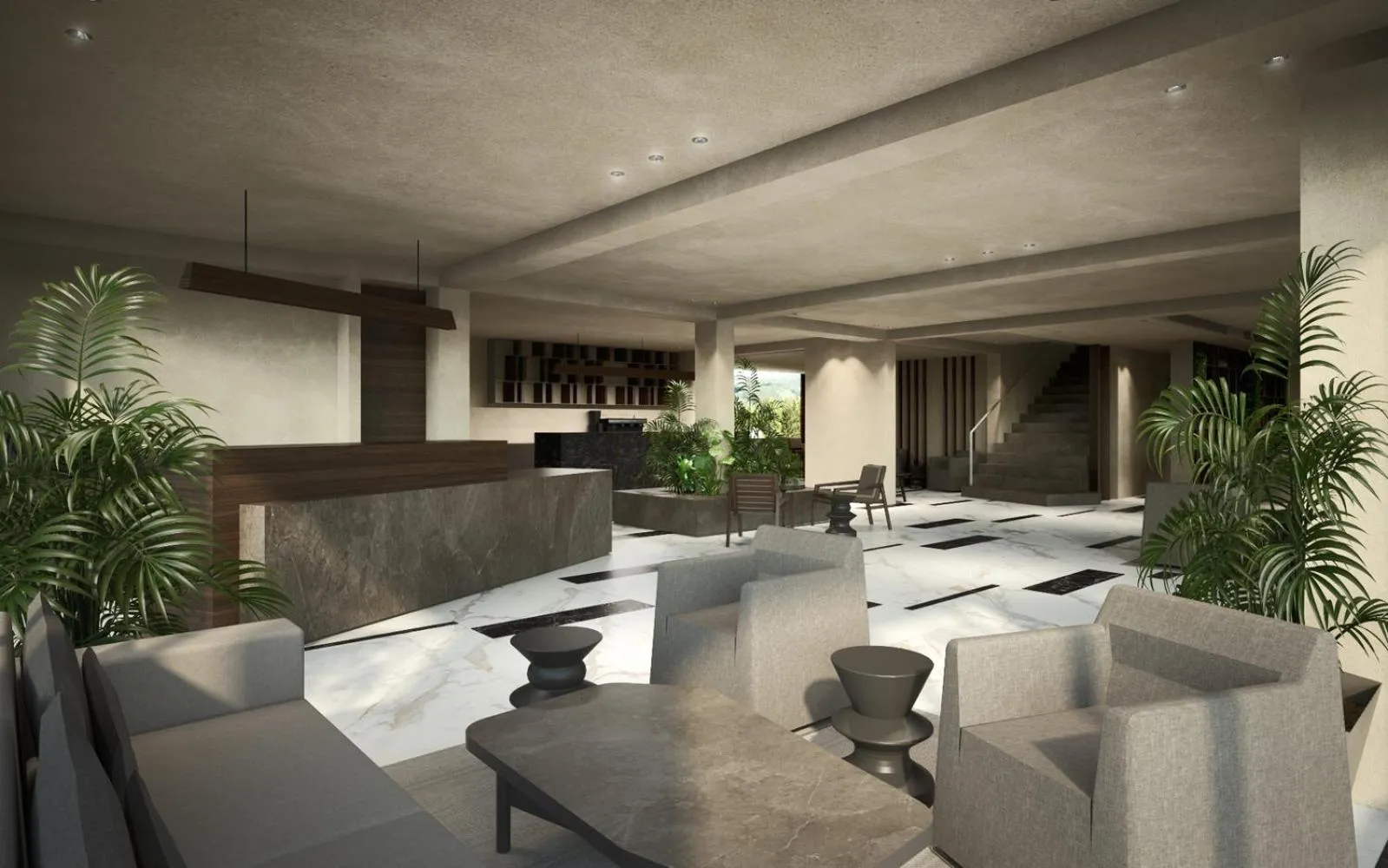 Lobby or reception in Iris Hotel