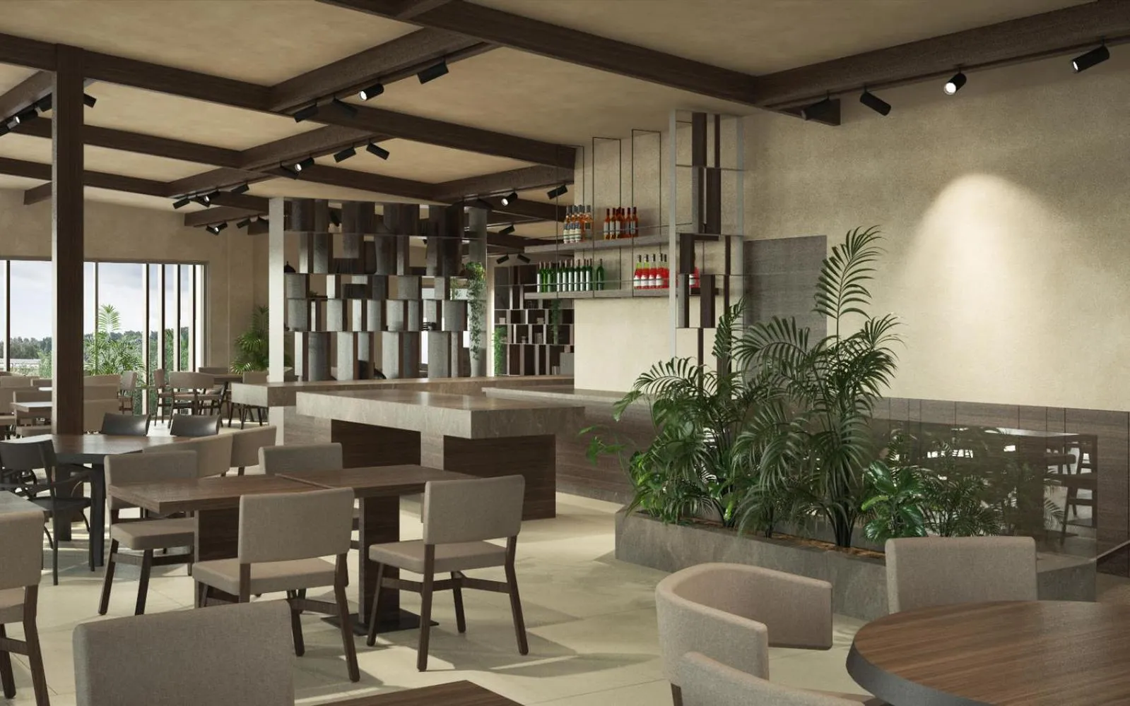 Restaurant/places to eat in Iris Hotel