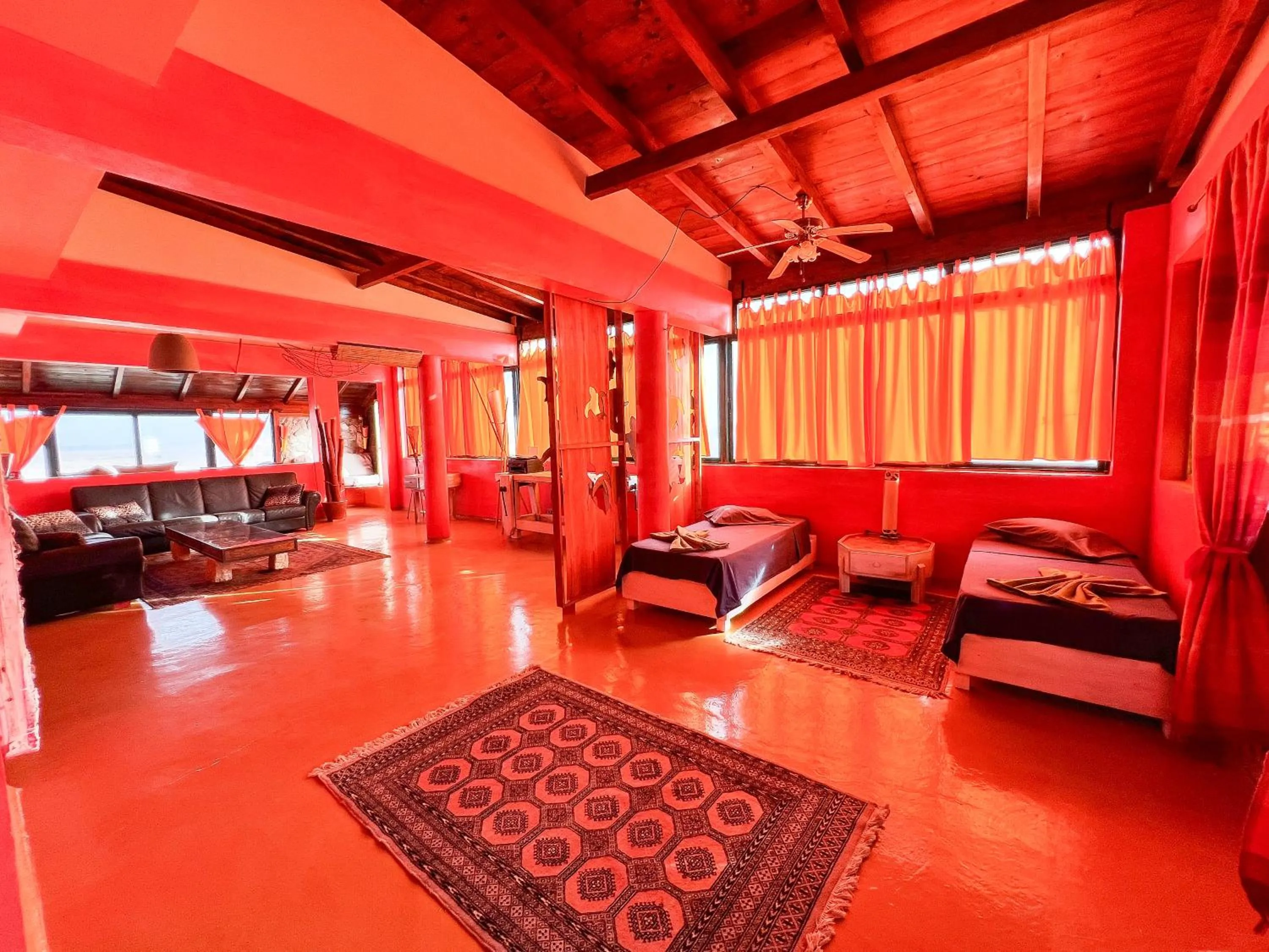 Bed in Surfactivity Guest House