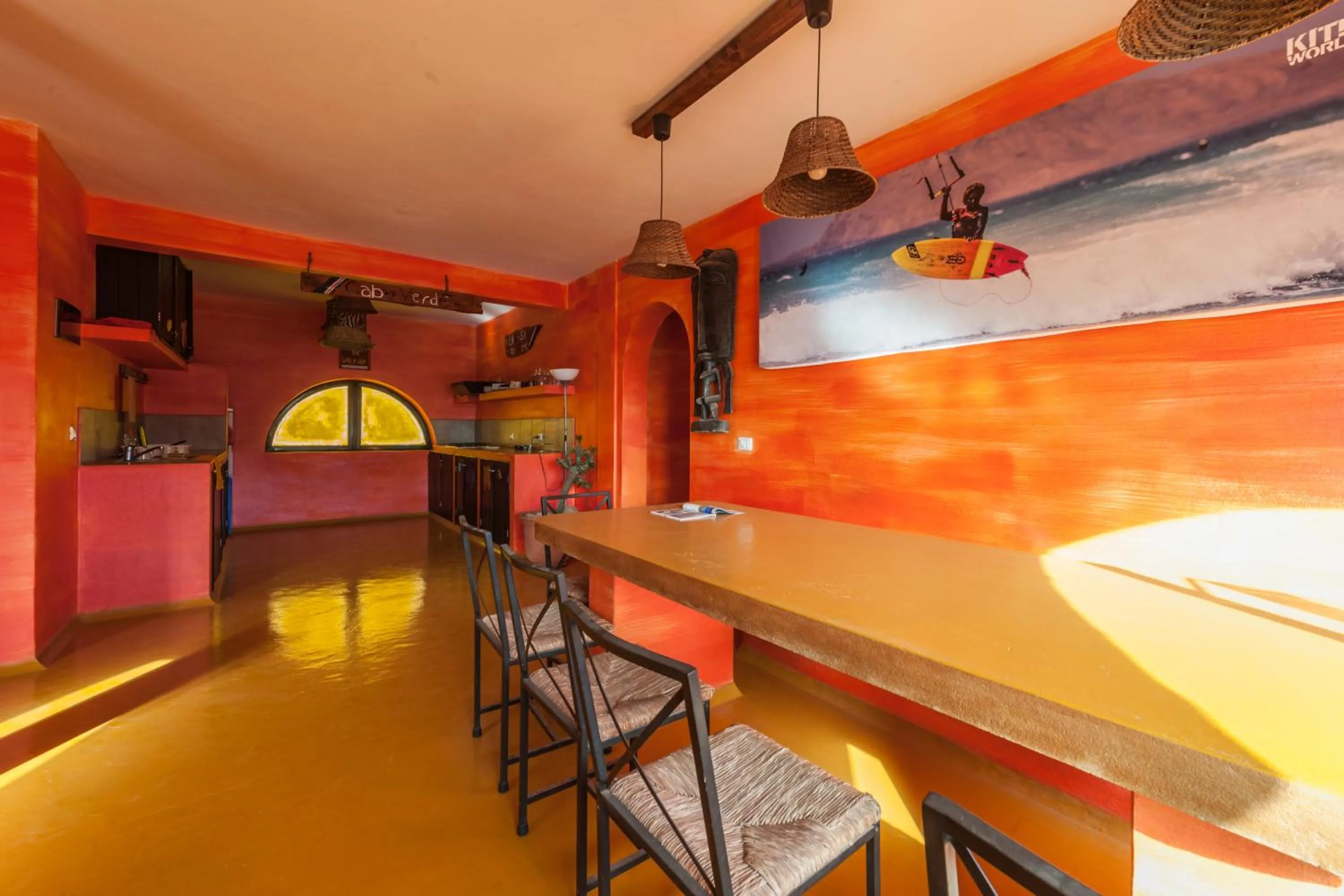 Kitchen or kitchenette in Surfactivity Guest House