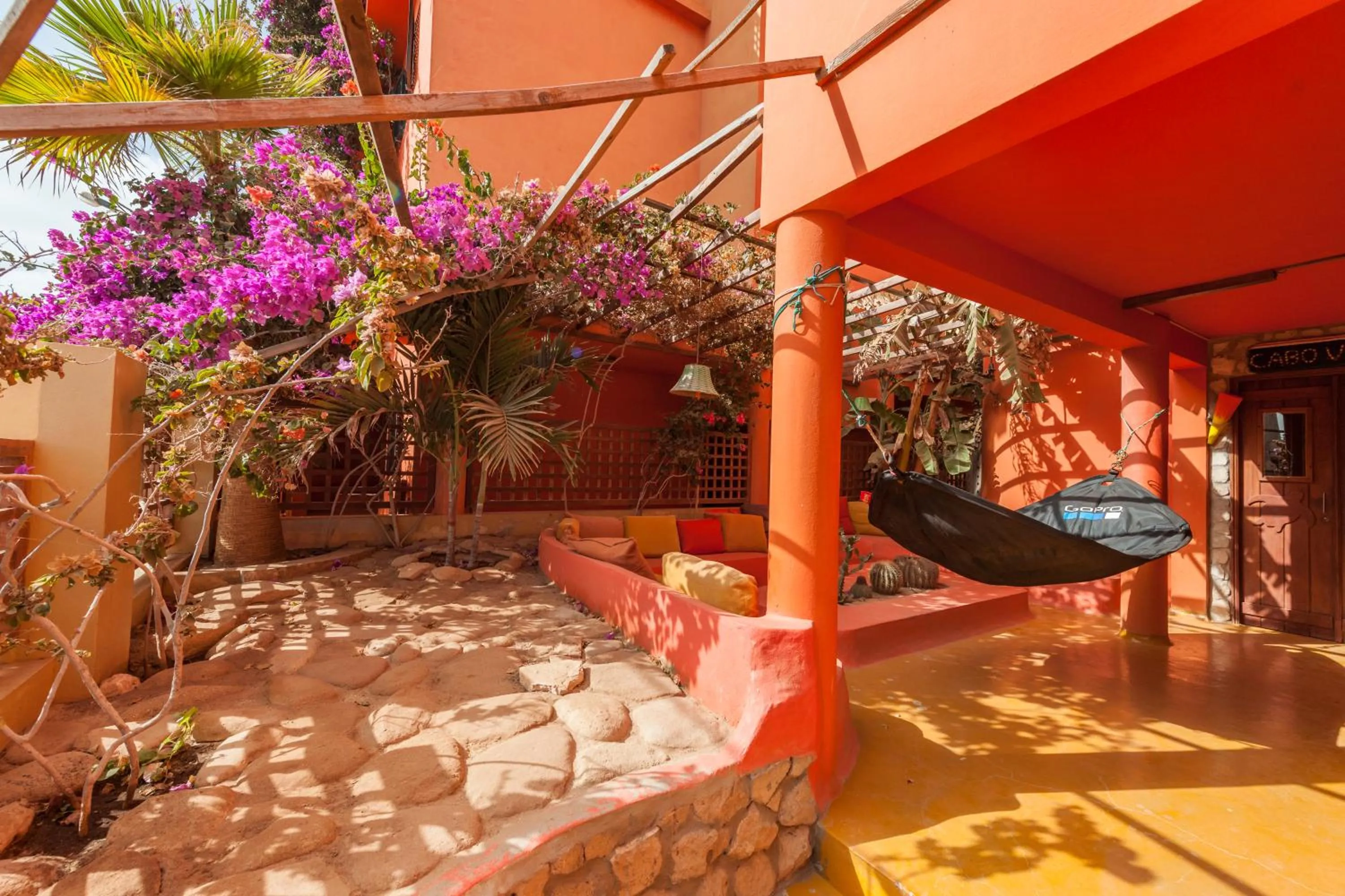 Garden in Surfactivity Guest House