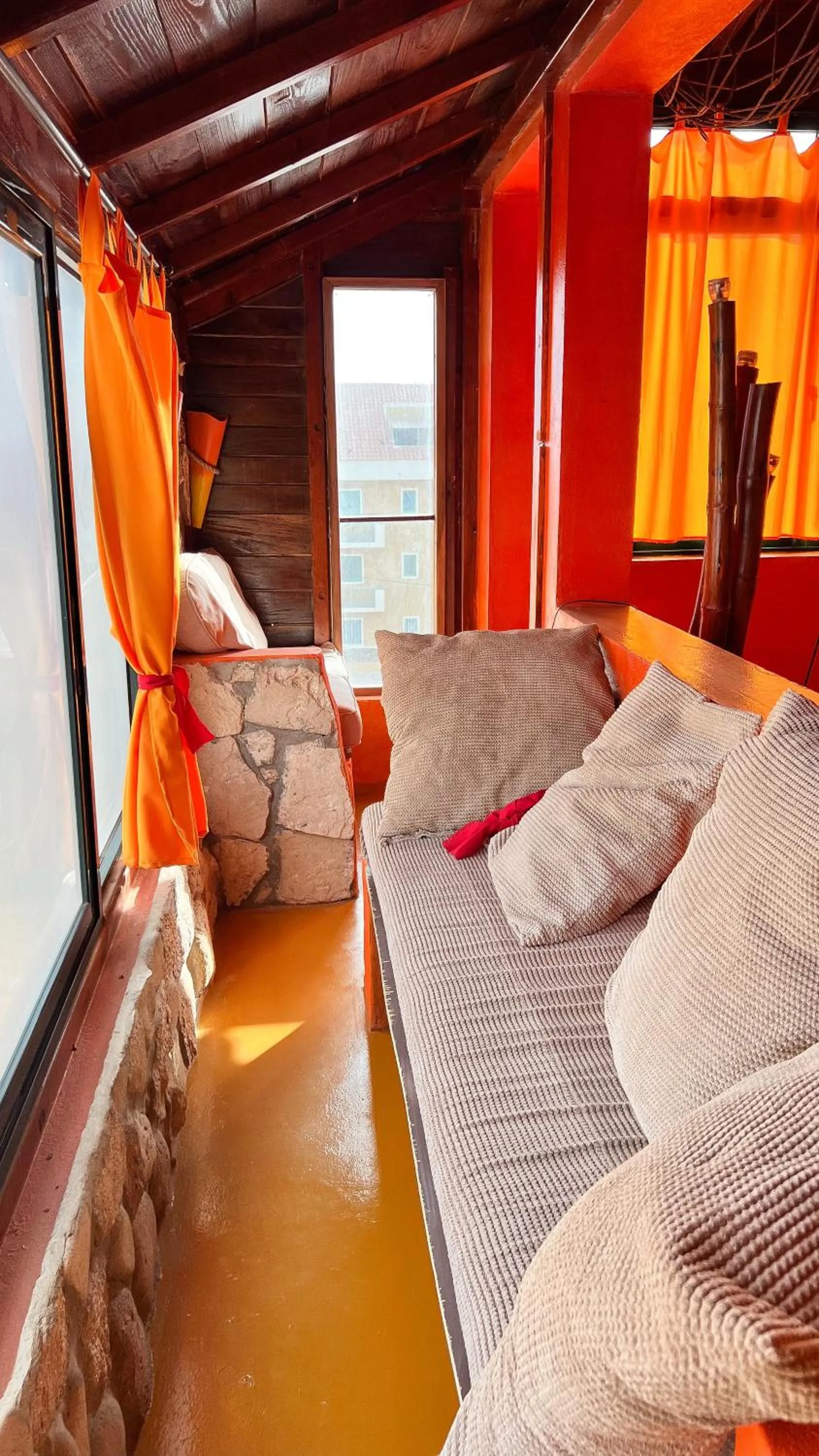 Bed in Surfactivity Guest House