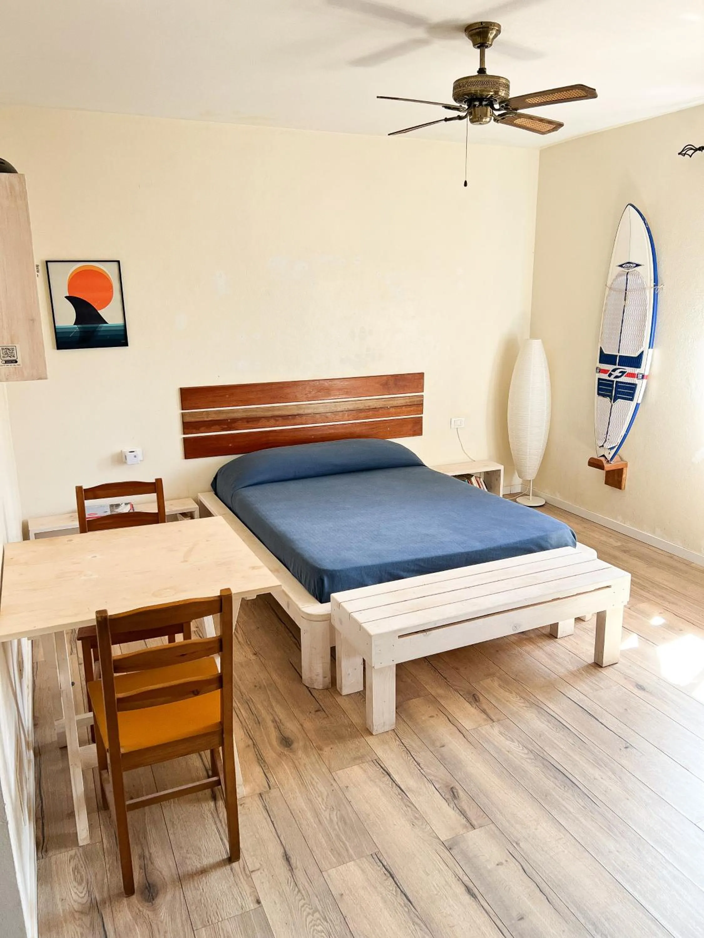 Bed in Surfactivity Guest House
