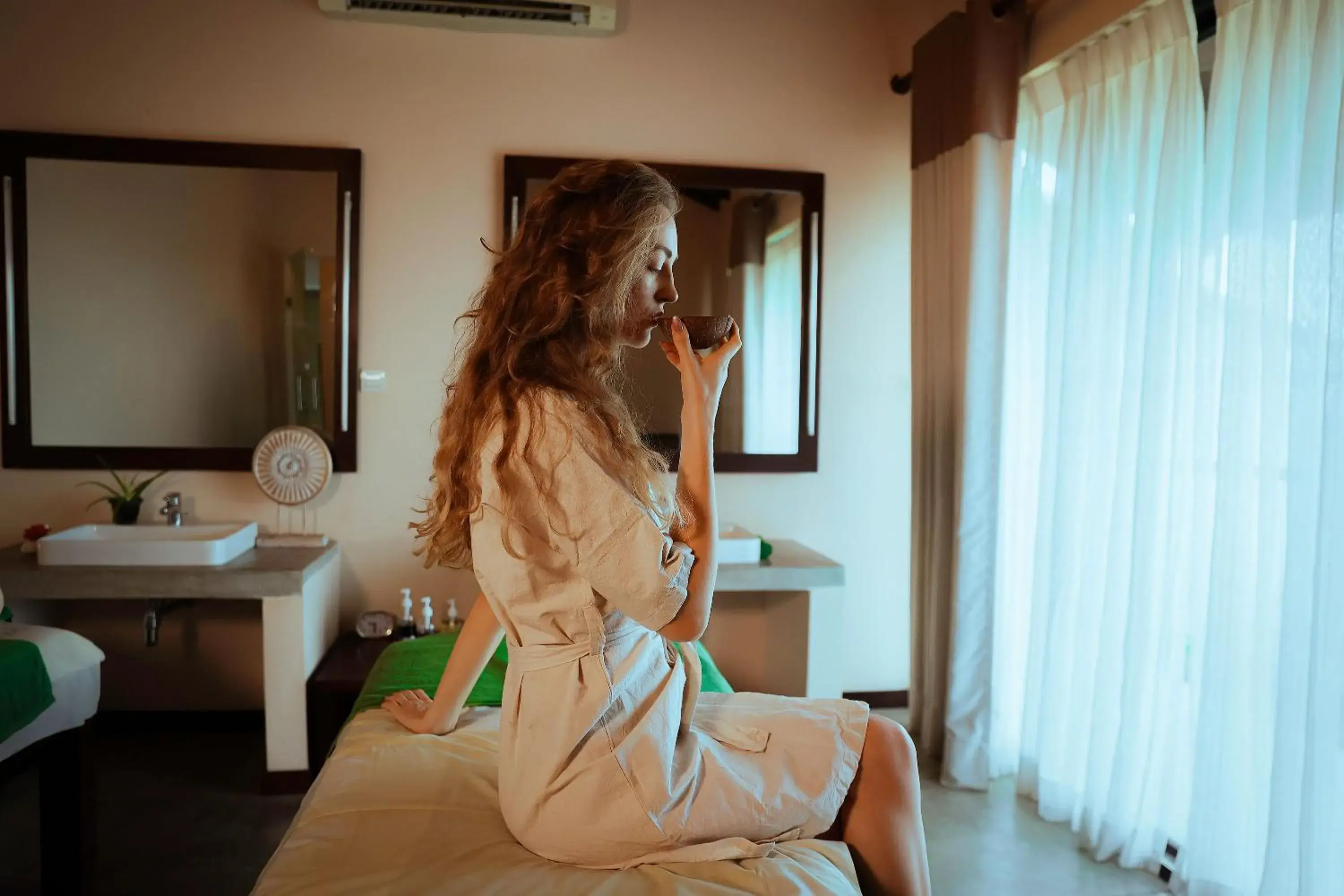 Spa and wellness centre/facilities in The Calm Resort & Spa Spa and wellness centre/facilities in The Calm Resort & Spa