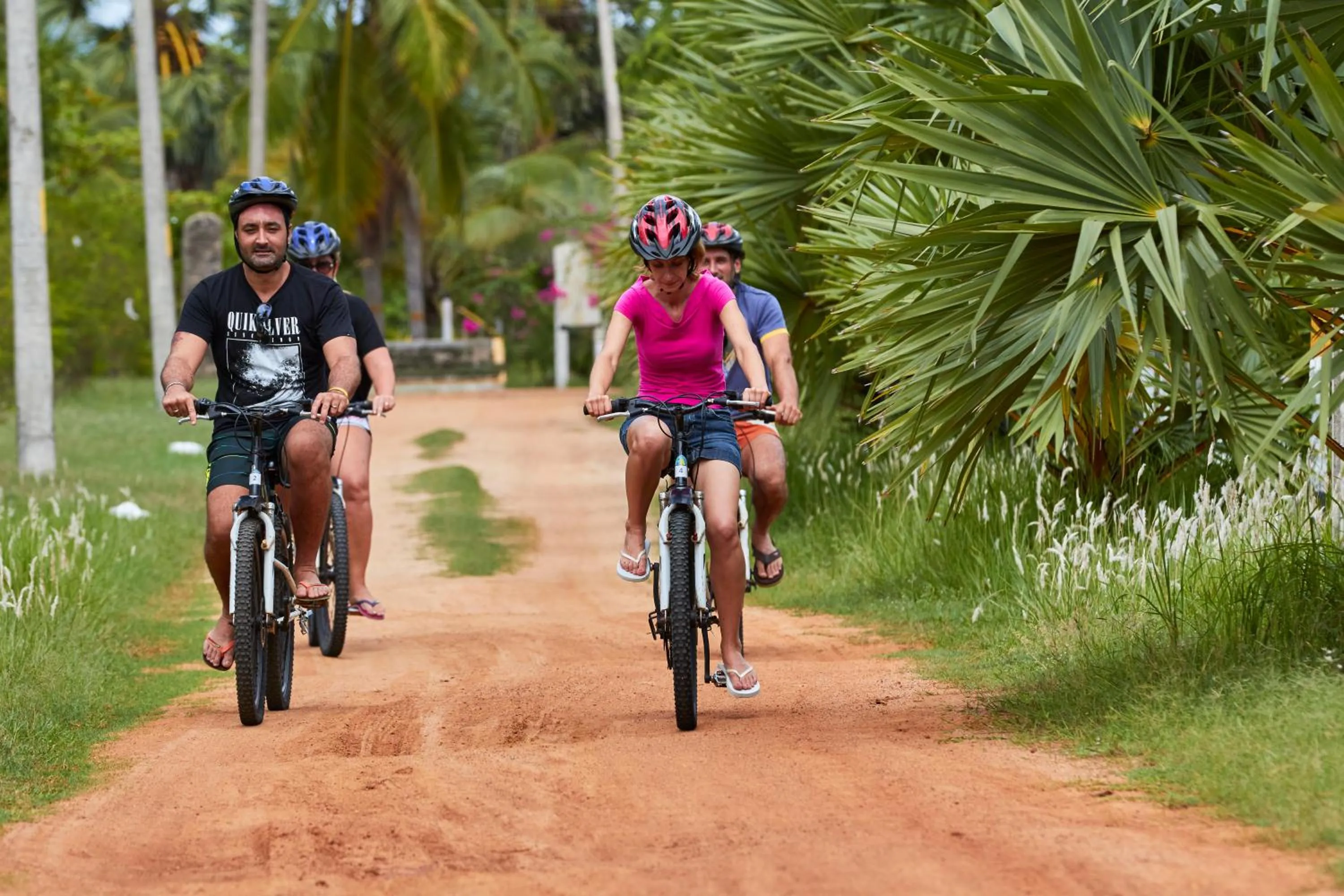 Cycling in The Calm Resort & Spa