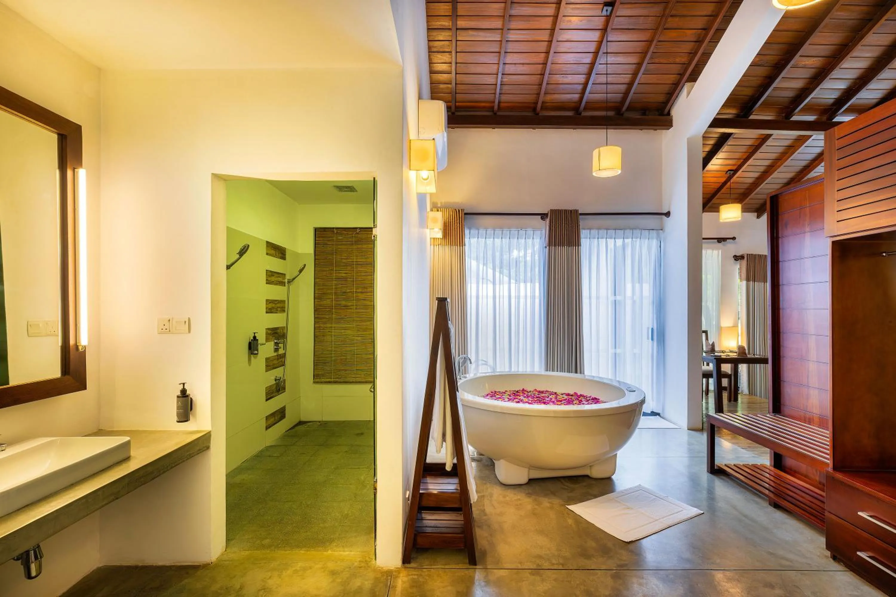 Bathroom in The Calm Resort & Spa