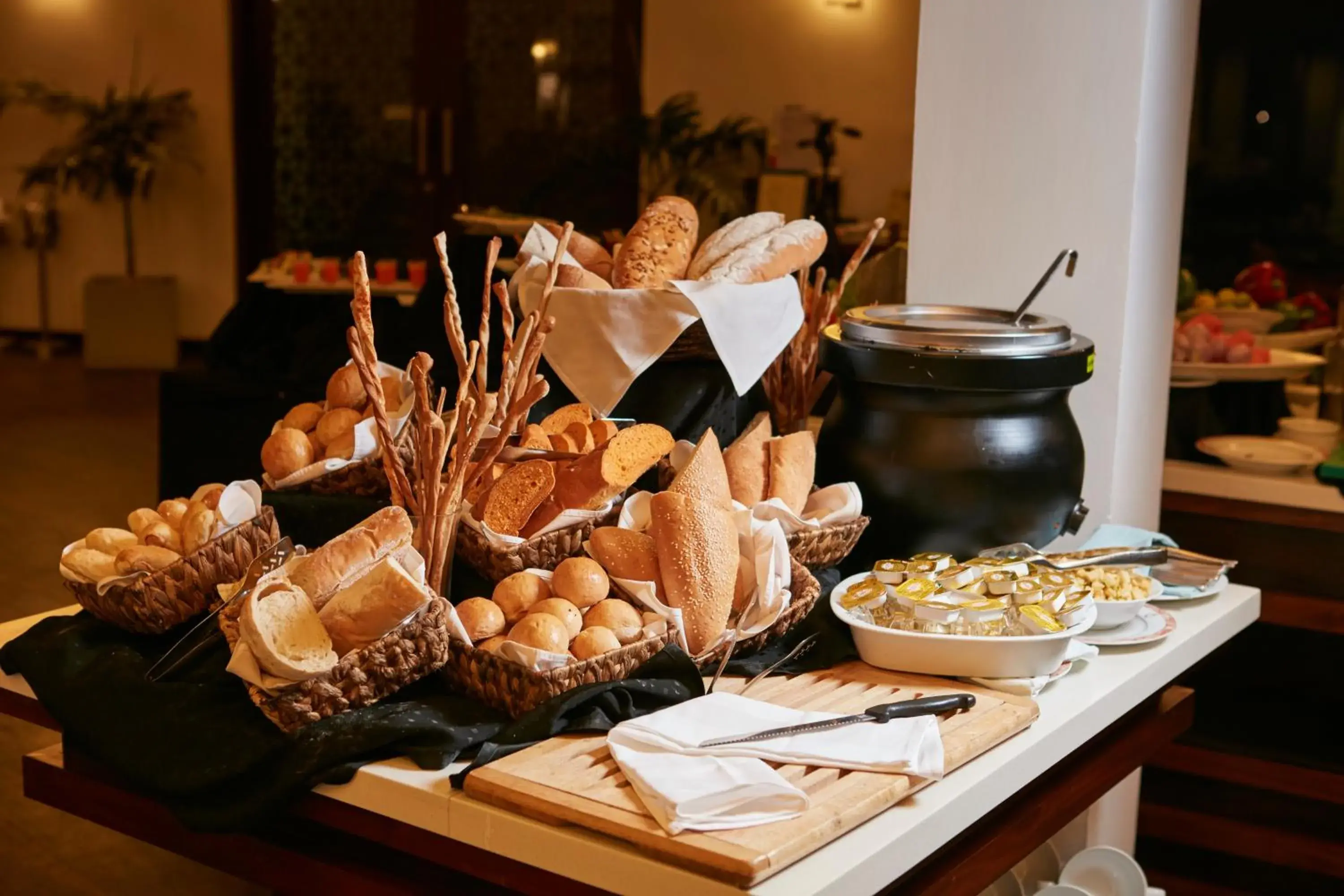 Buffet breakfast in The Calm Resort & Spa Buffet breakfast in The Calm Resort & Spa