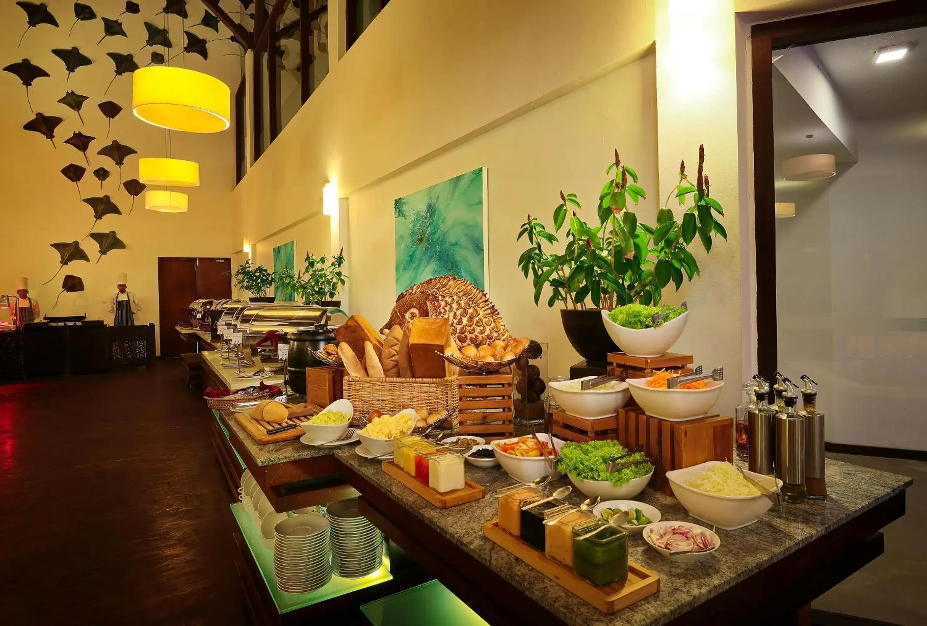 Restaurant/places to eat in The Calm Resort & Spa Restaurant/places to eat in The Calm Resort & Spa