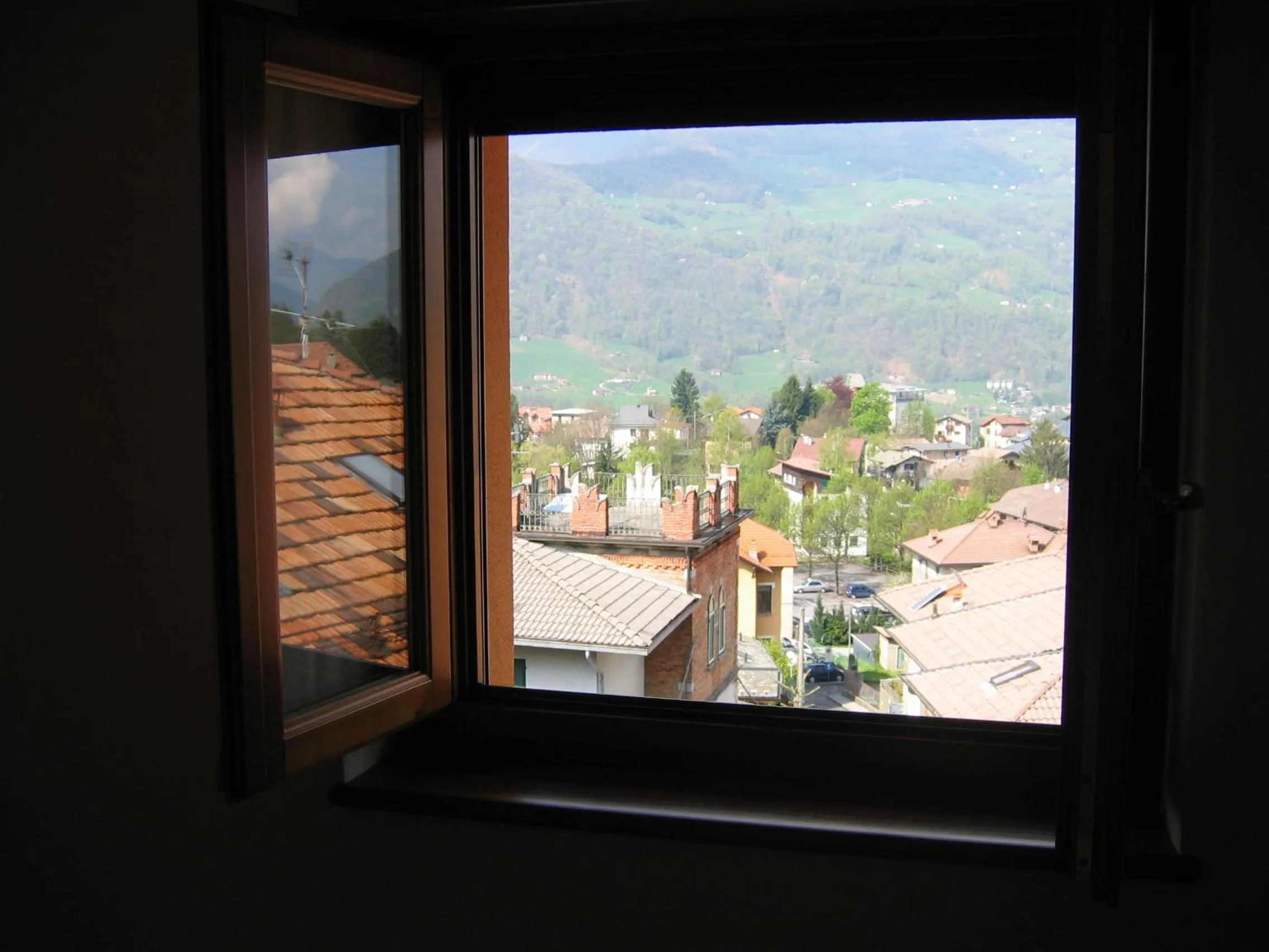 Mountain view in Albergo Esposito