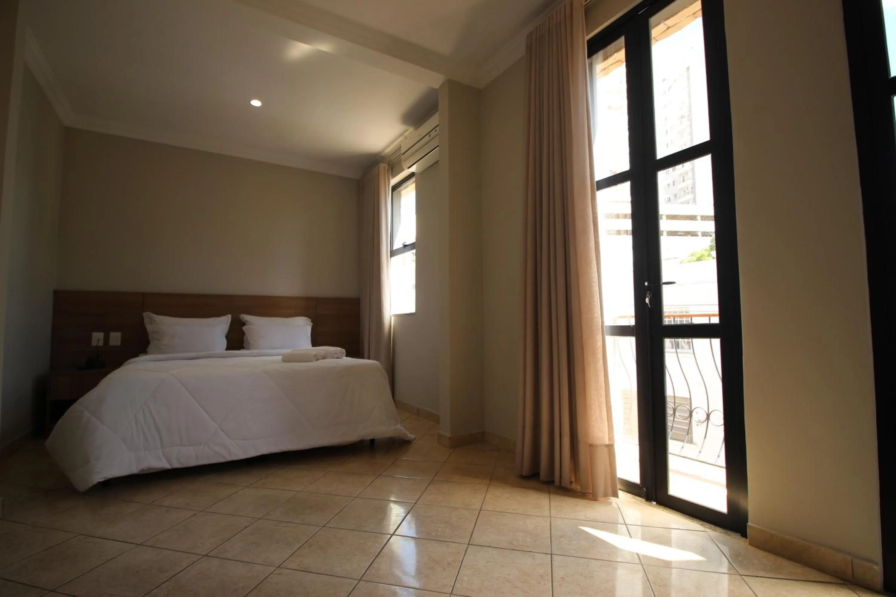 Bed in Hotel Regina Muriaé