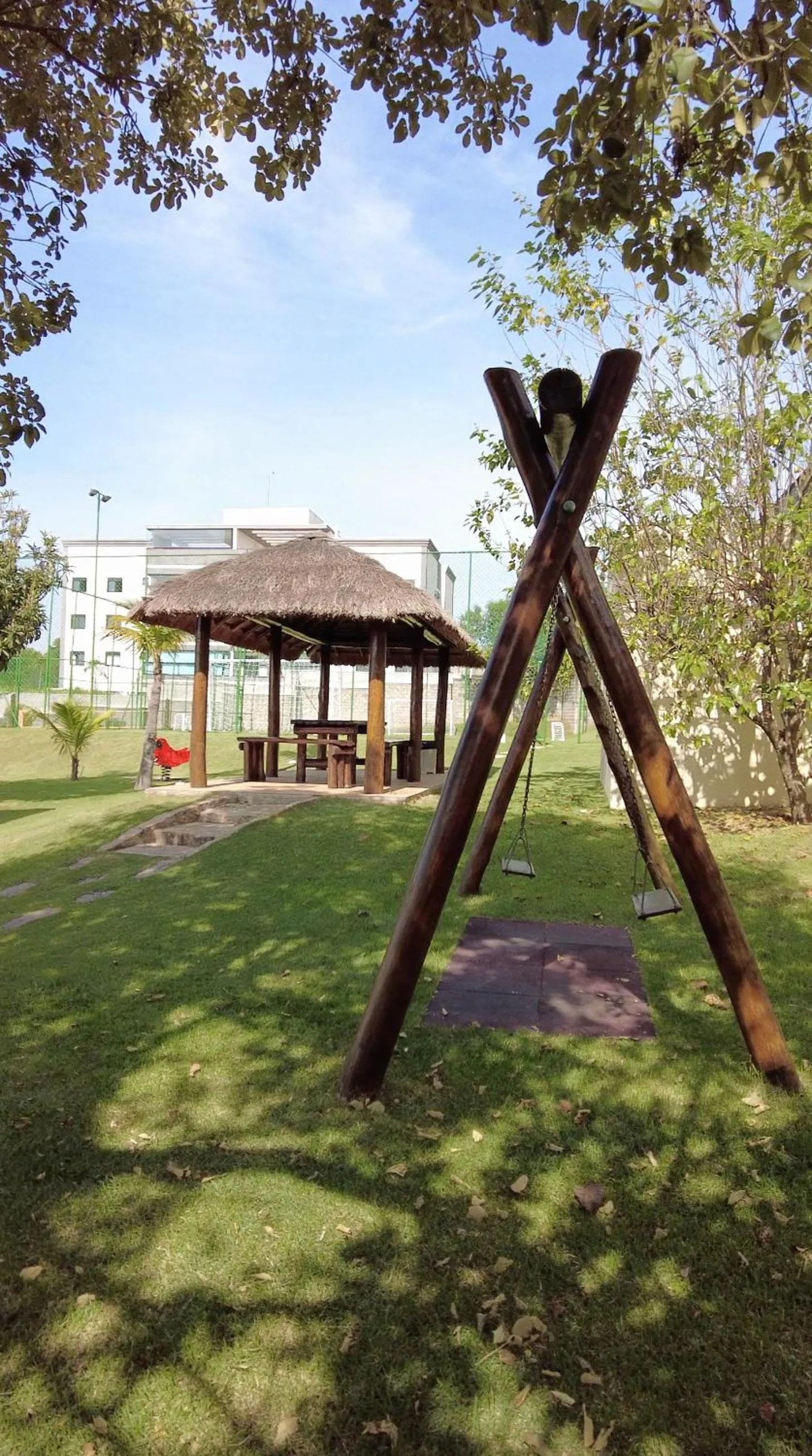 Children play ground in Vinhedo Plaza Hotel