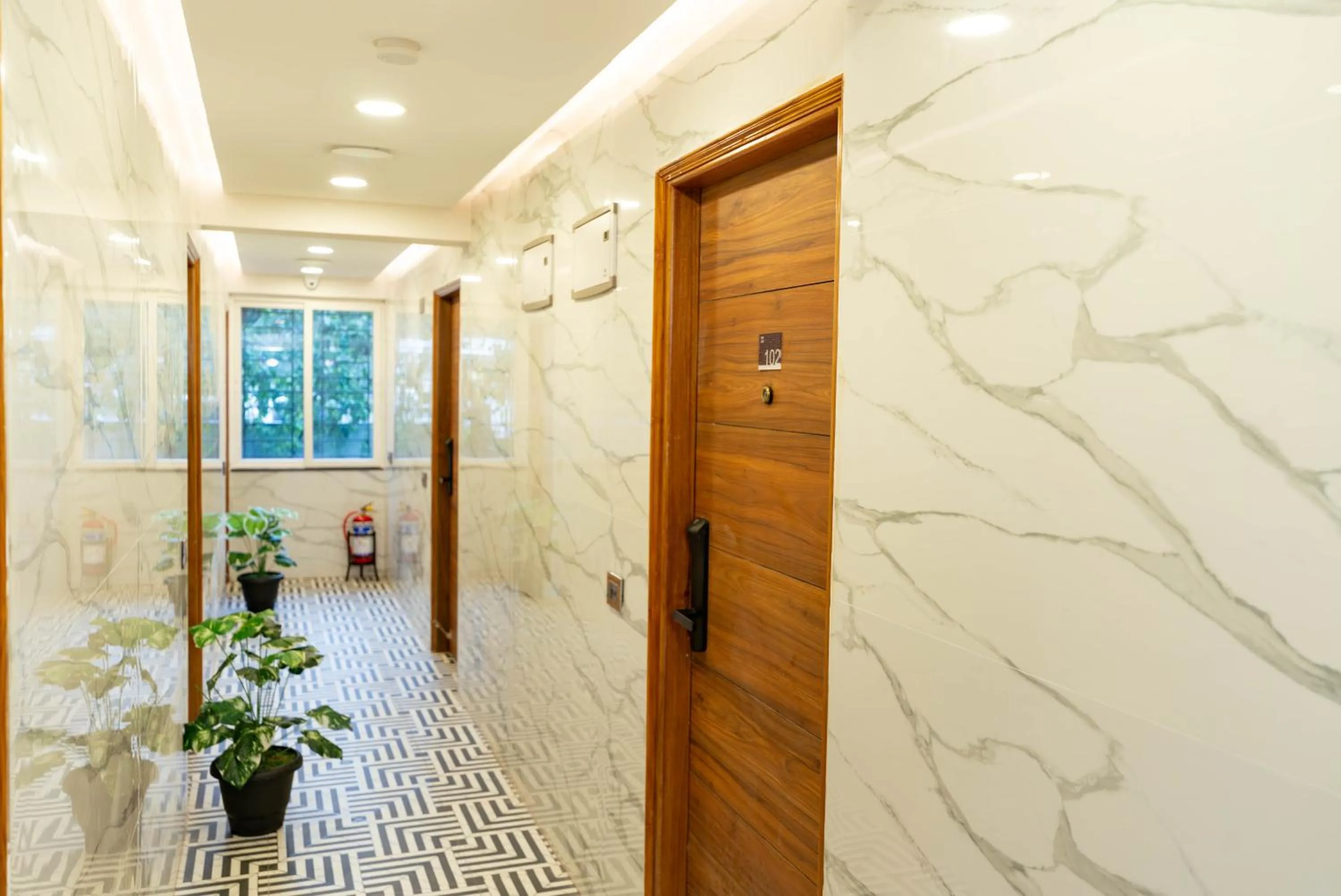 Lobby or reception in HZ Bangalore Stories