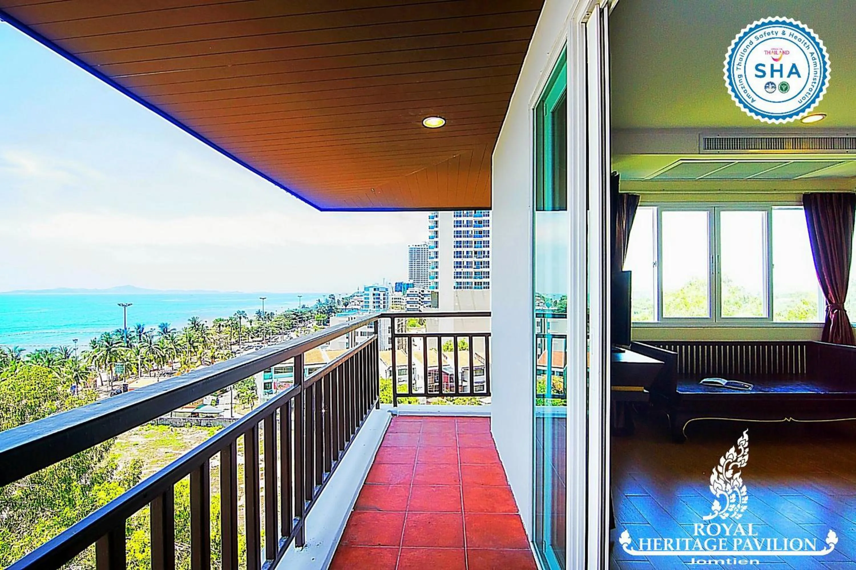 Balcony/Terrace in Royal Heritage Pavilion, Jomtien