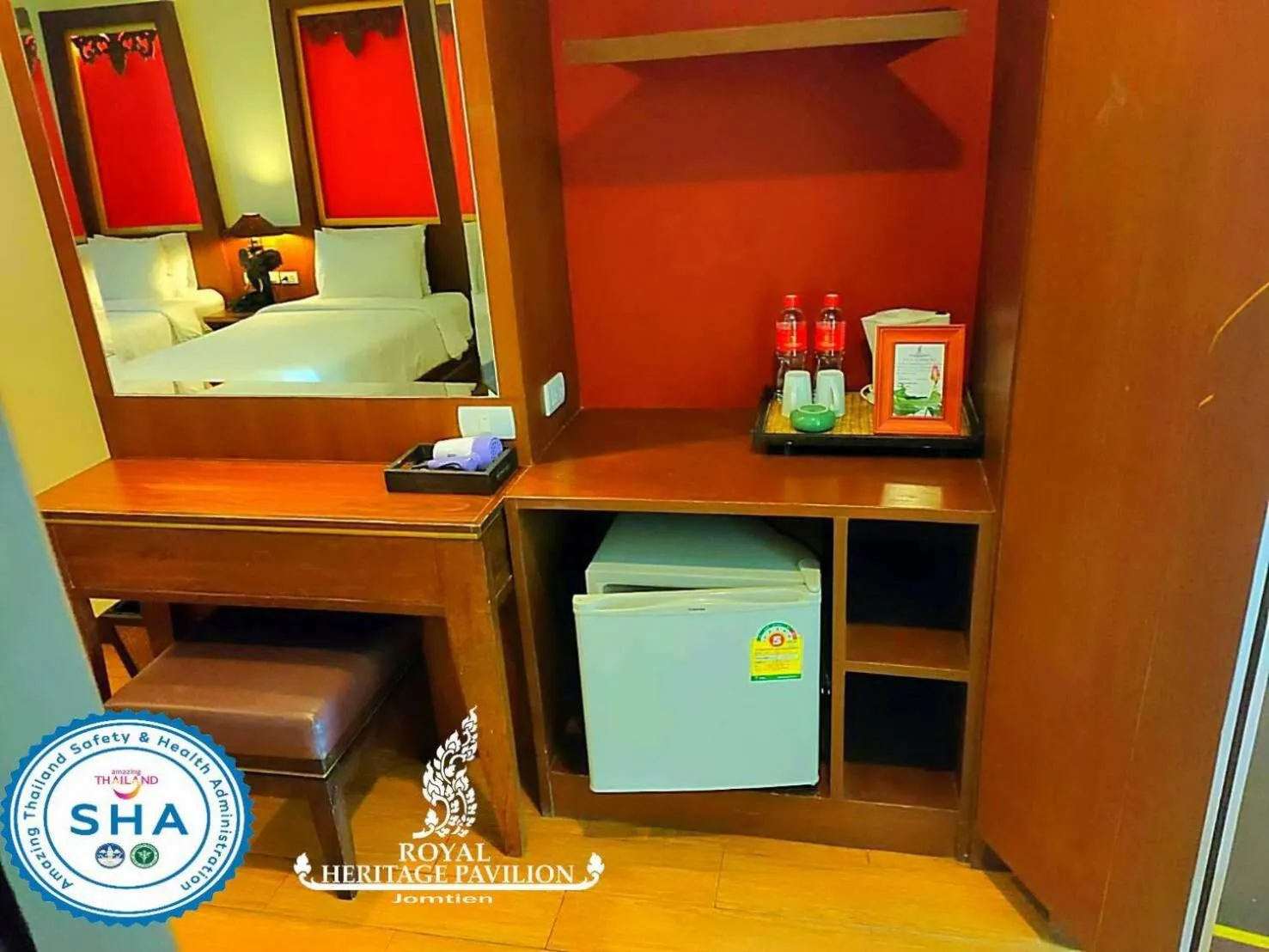 minibar in Royal Heritage Pavilion, Jomtien
