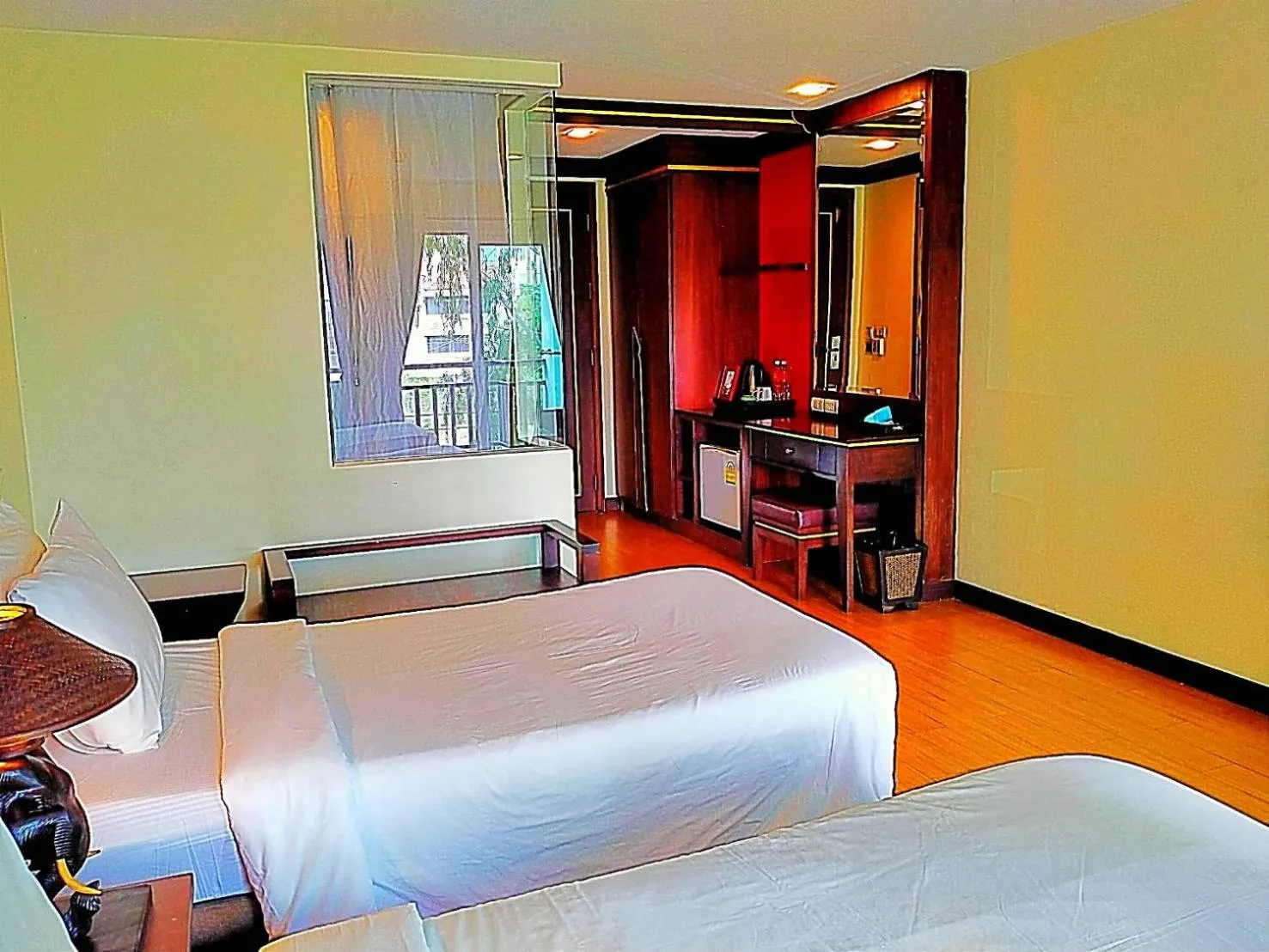 Bed in Royal Heritage Pavilion, Jomtien