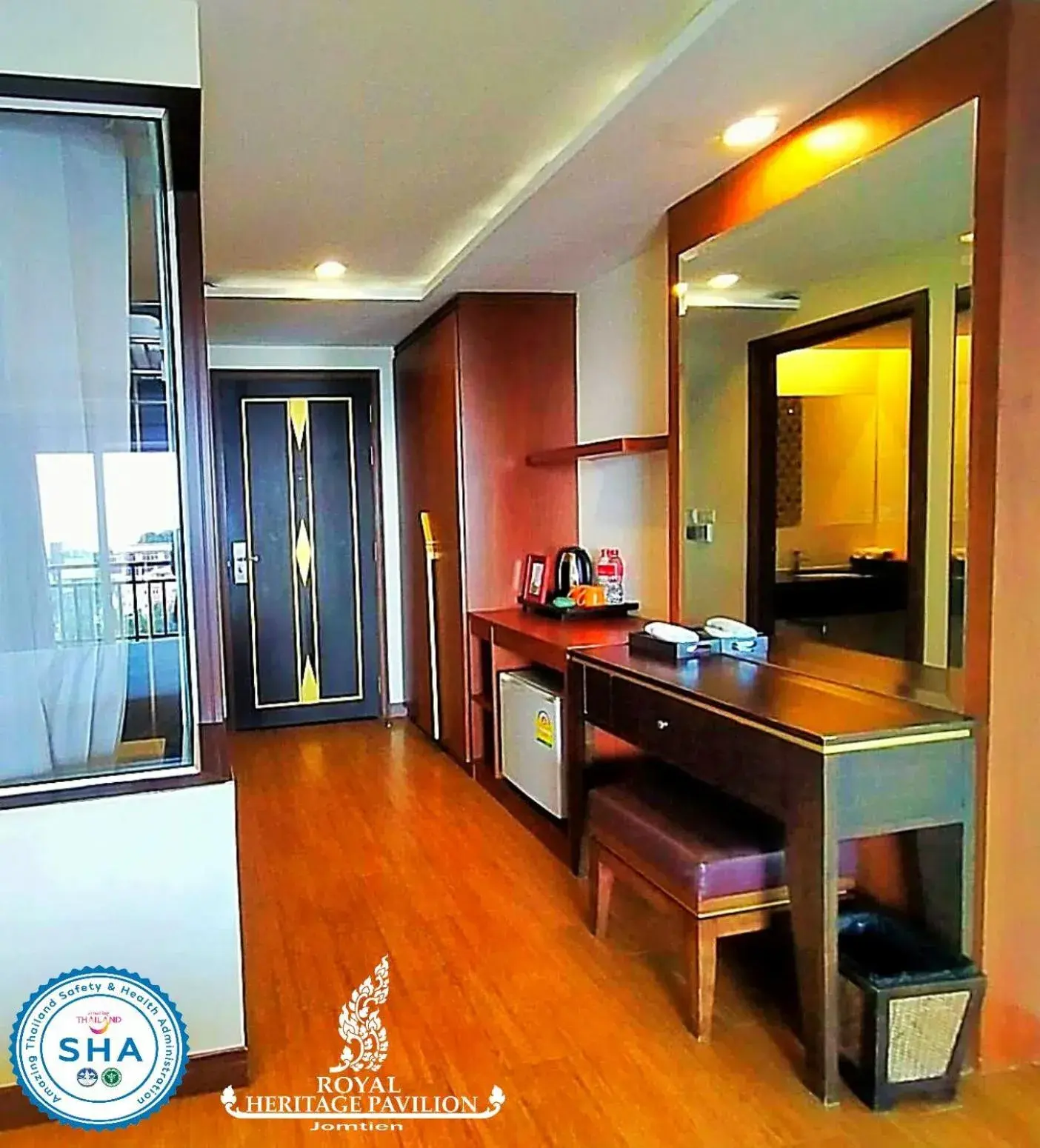 Deluxe Twin Room in Royal Heritage Pavilion, Jomtien Deluxe Twin Room in Royal Heritage Pavilion, Jomtien