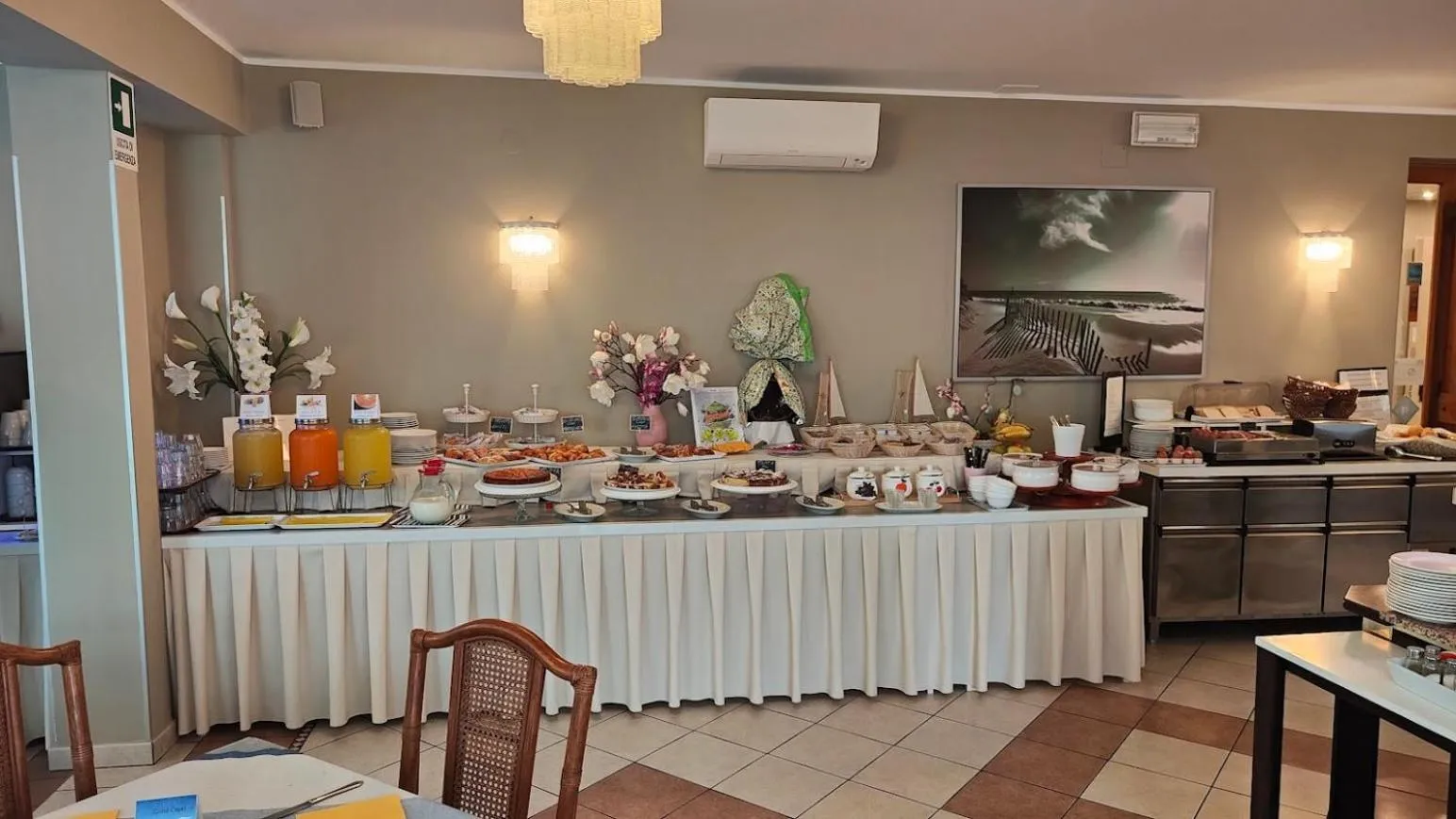 Breakfast in Hotel Capri