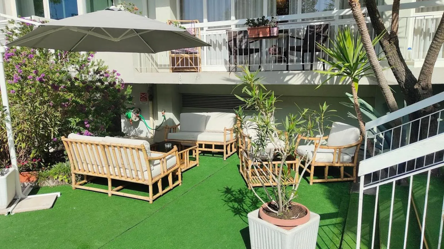 Garden in Hotel Capri