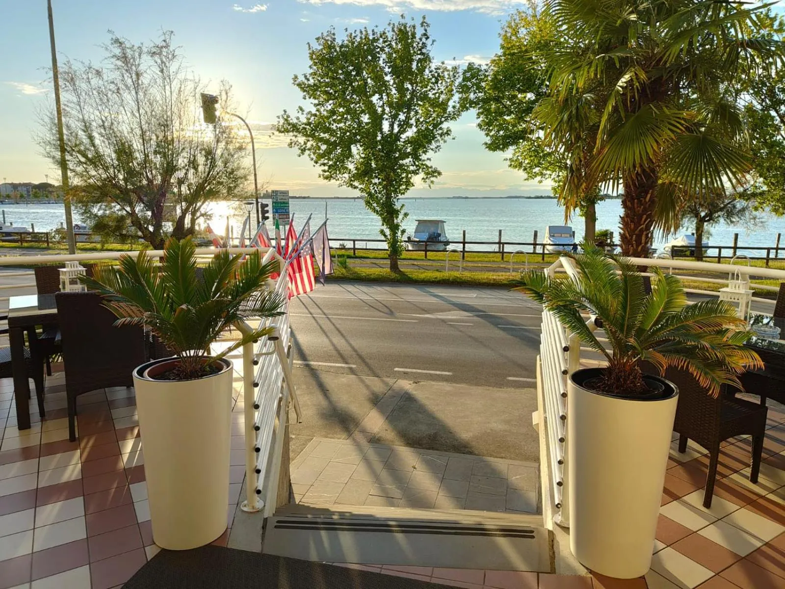 Natural landscape in Hotel Capri
