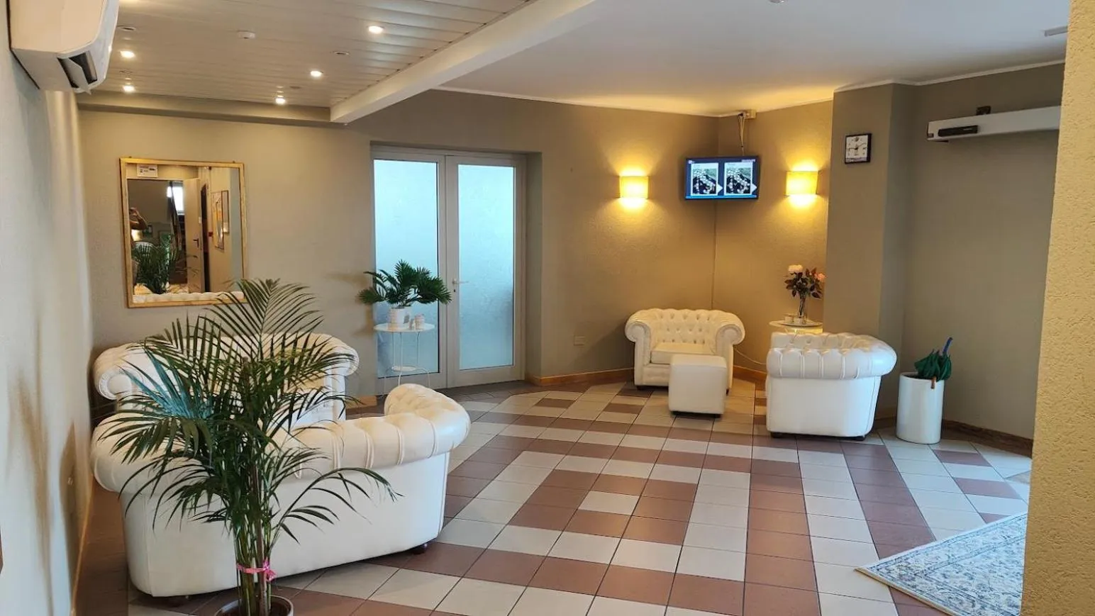 Lobby or reception in Hotel Capri