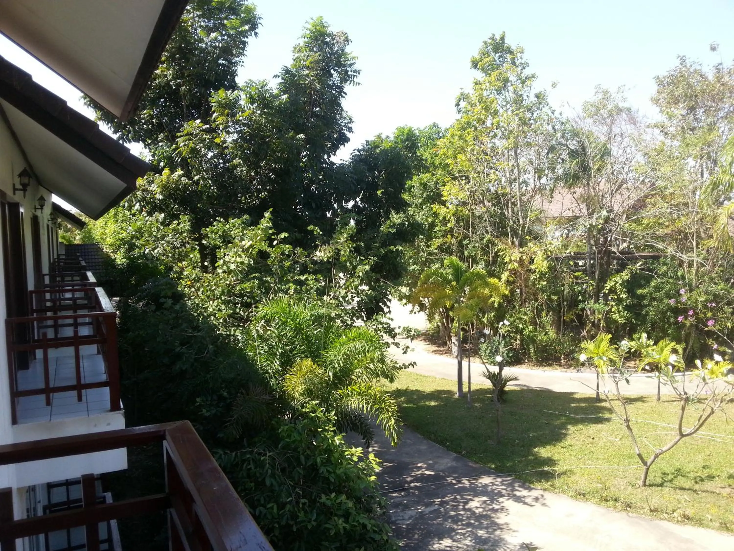Balcony/Terrace in Thong Paeka Hotel