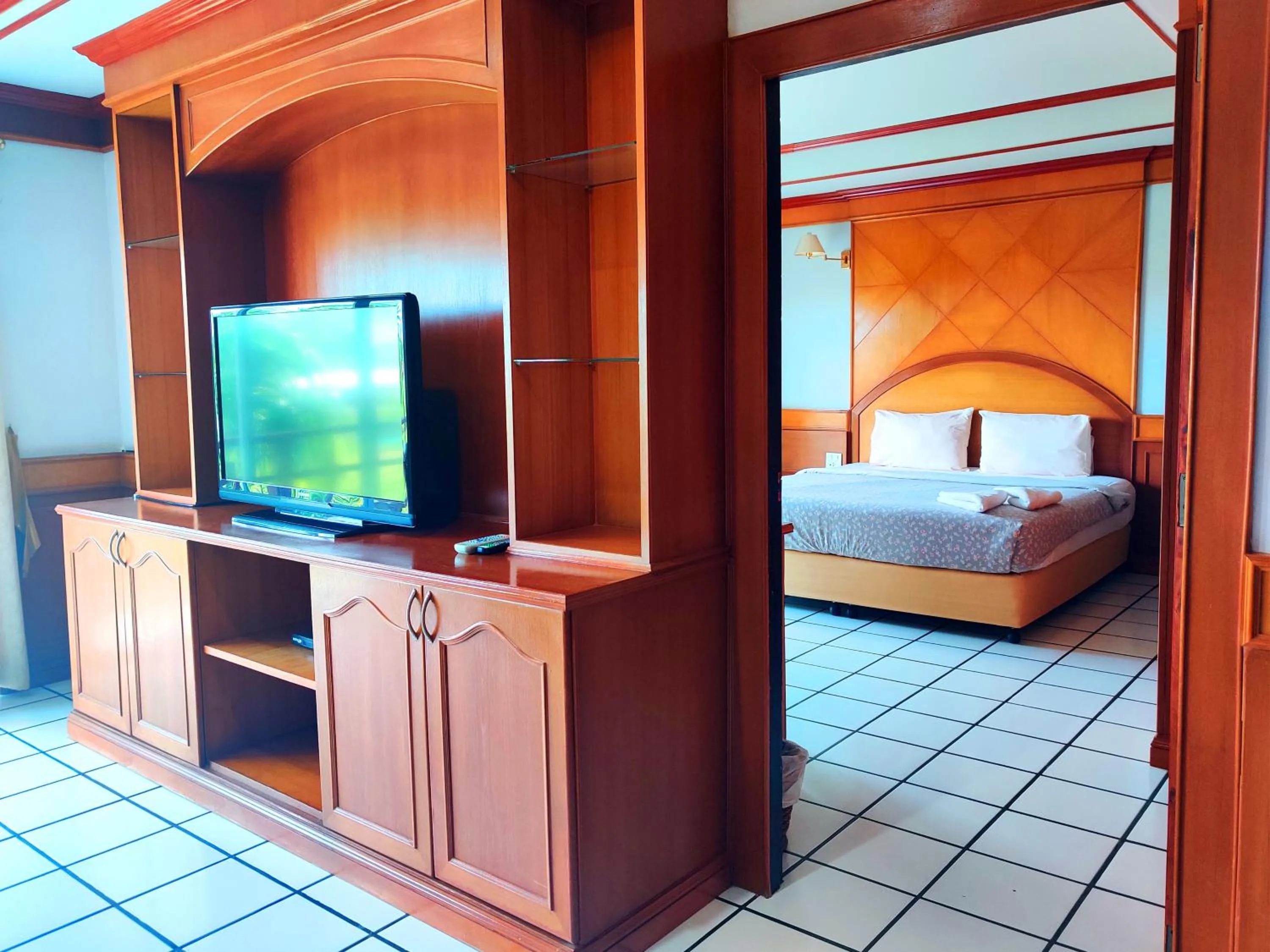 Bedroom in Thong Paeka Hotel