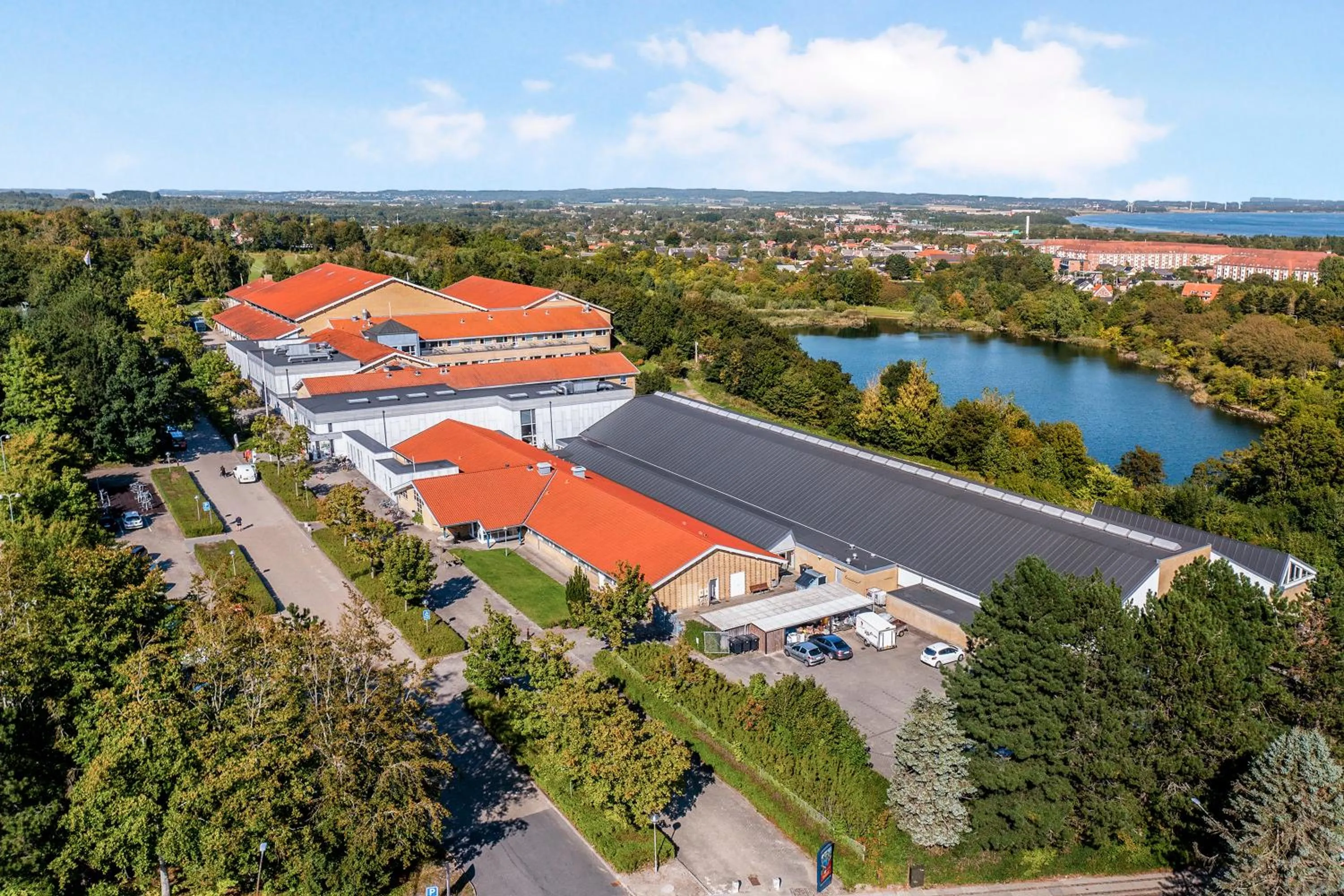 Property building in Danhostel Nørresundby Skansen