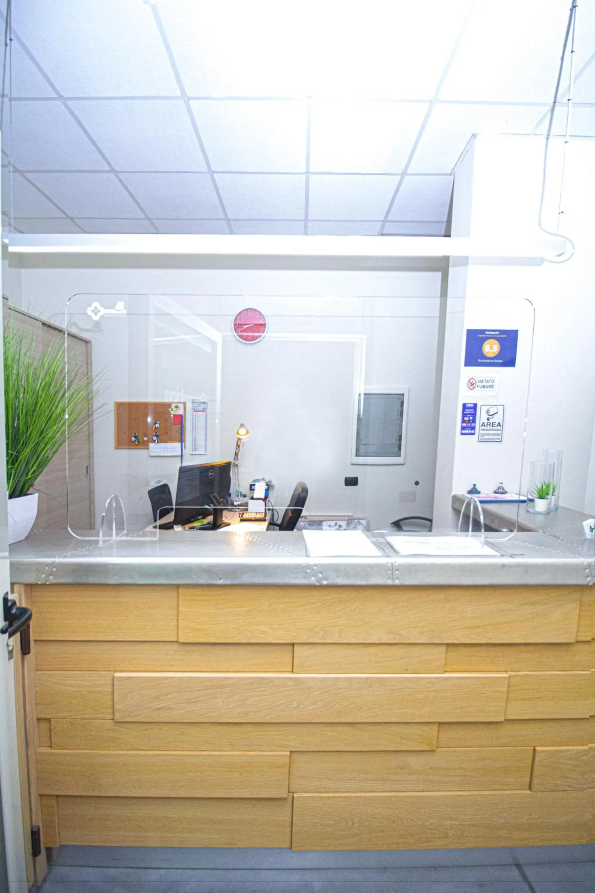 Lobby or reception in The Residence Galliate