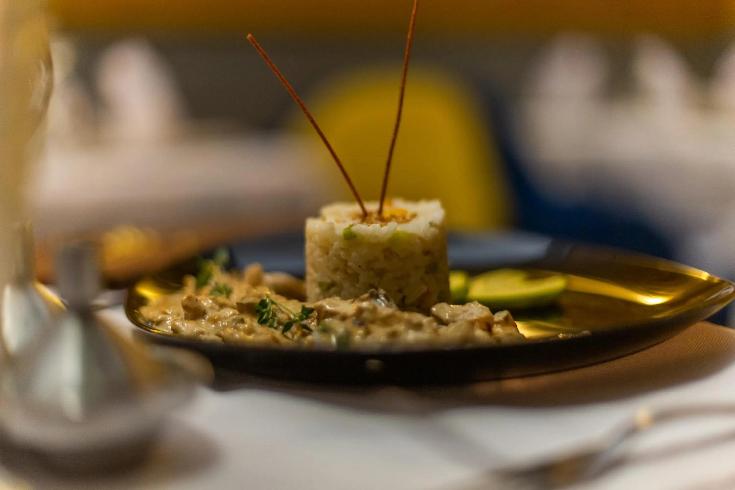 Food and drinks in Hotel Vents Des Iles