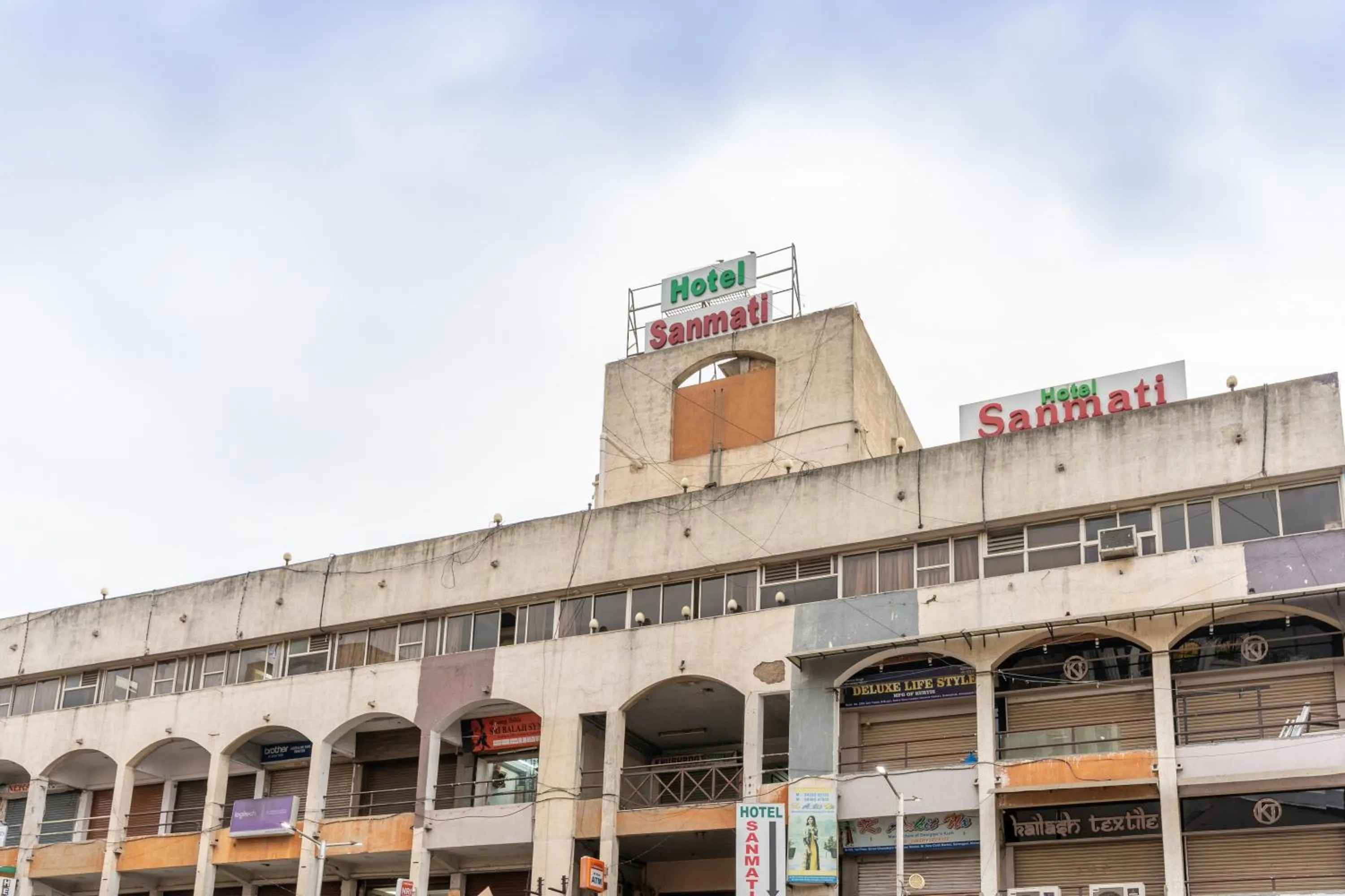 Property building in Hotel Sanmati