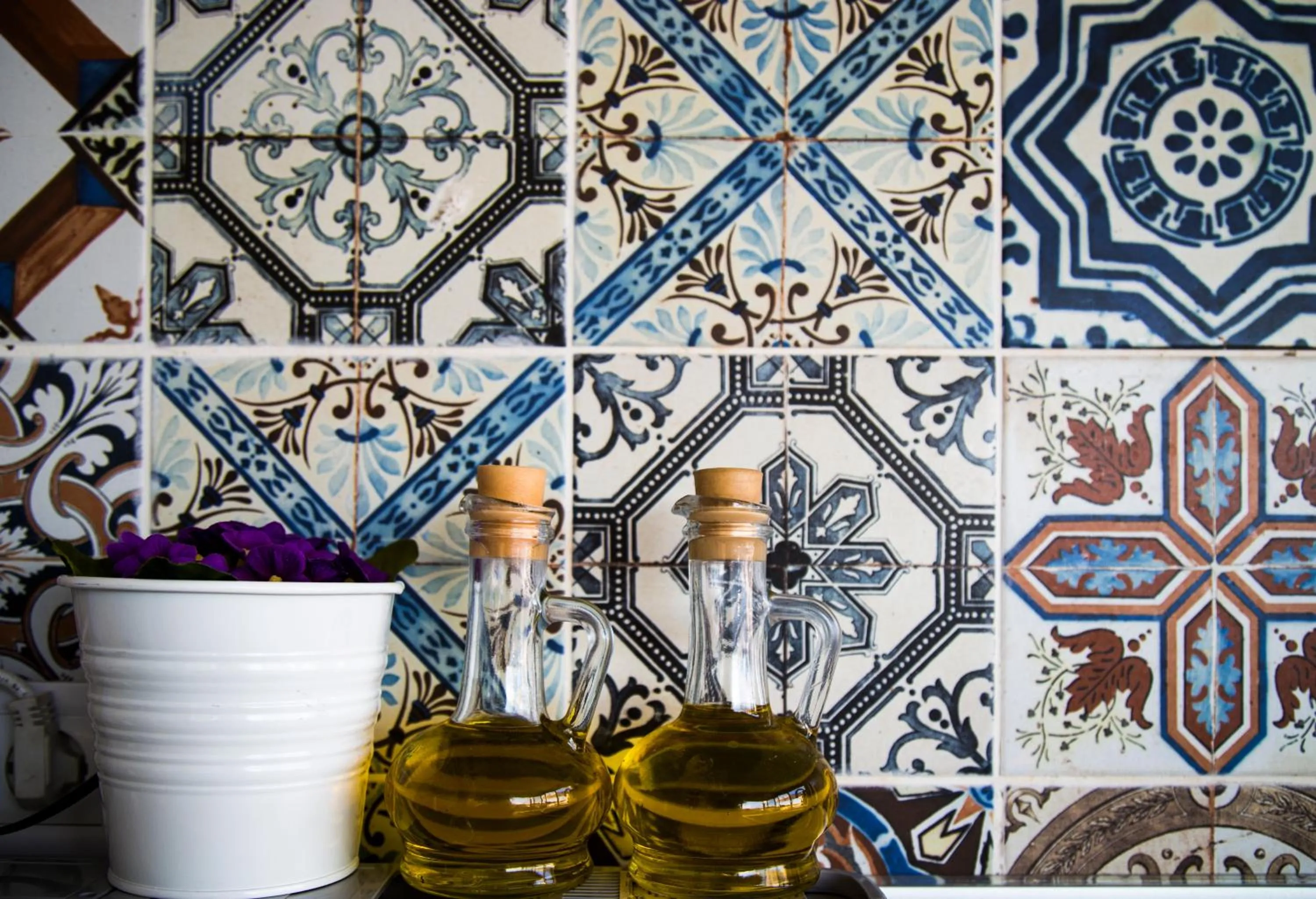 Decorative detail in Alacati Sardunya Hotel