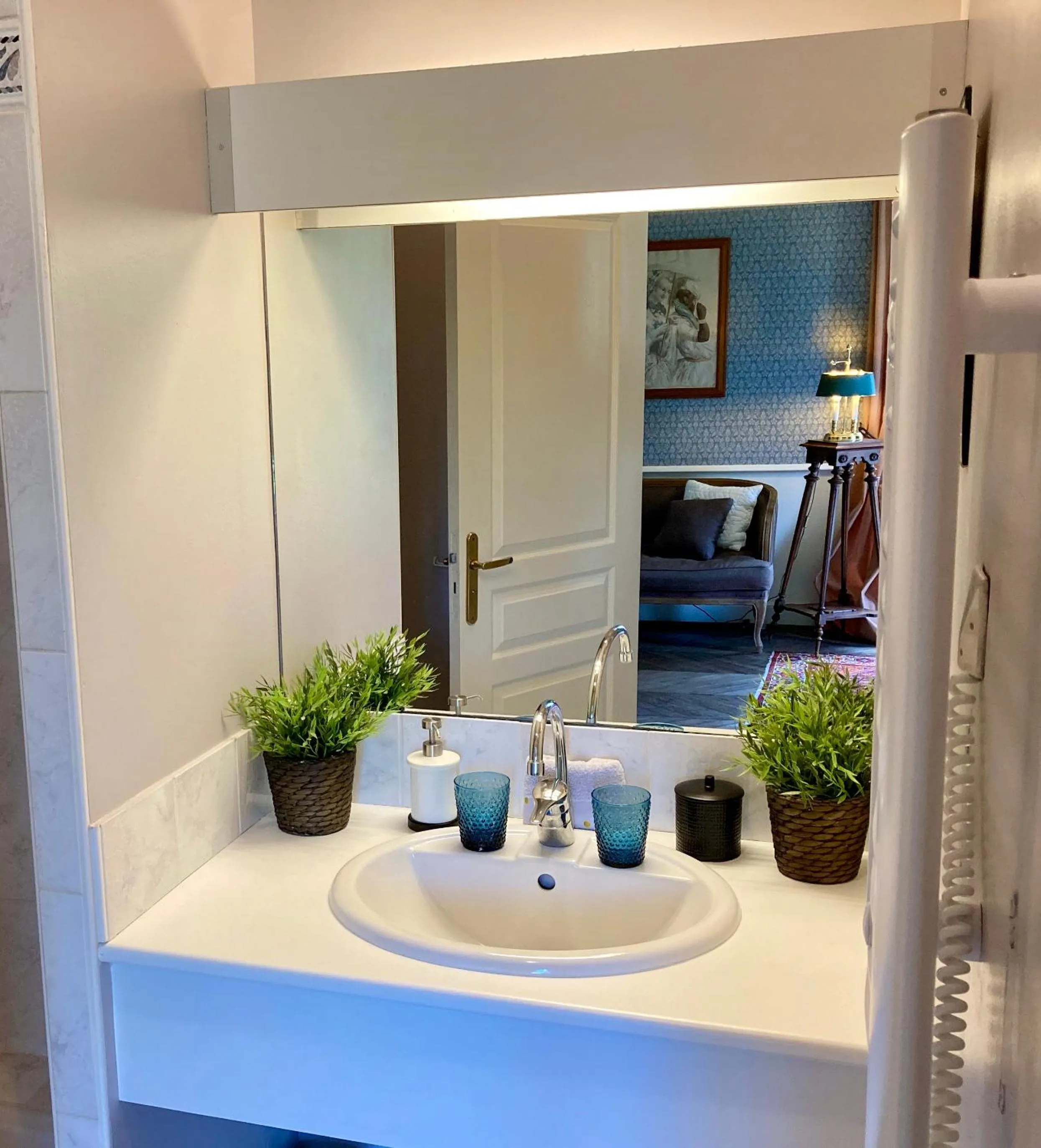 Bathroom in Château Laborde Saint Martin