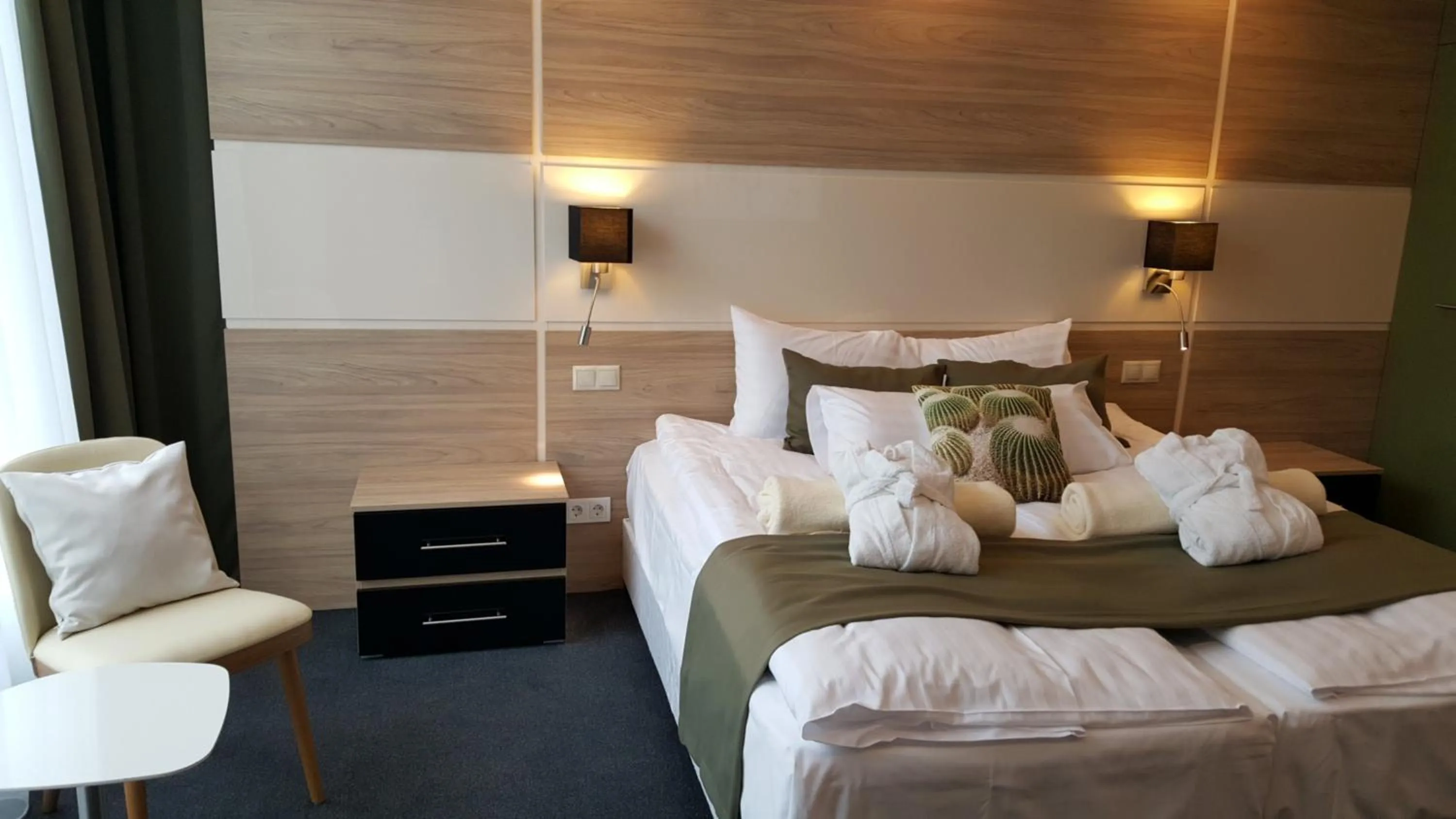 Bed in Hotel Zena Beauty & Shopping Center