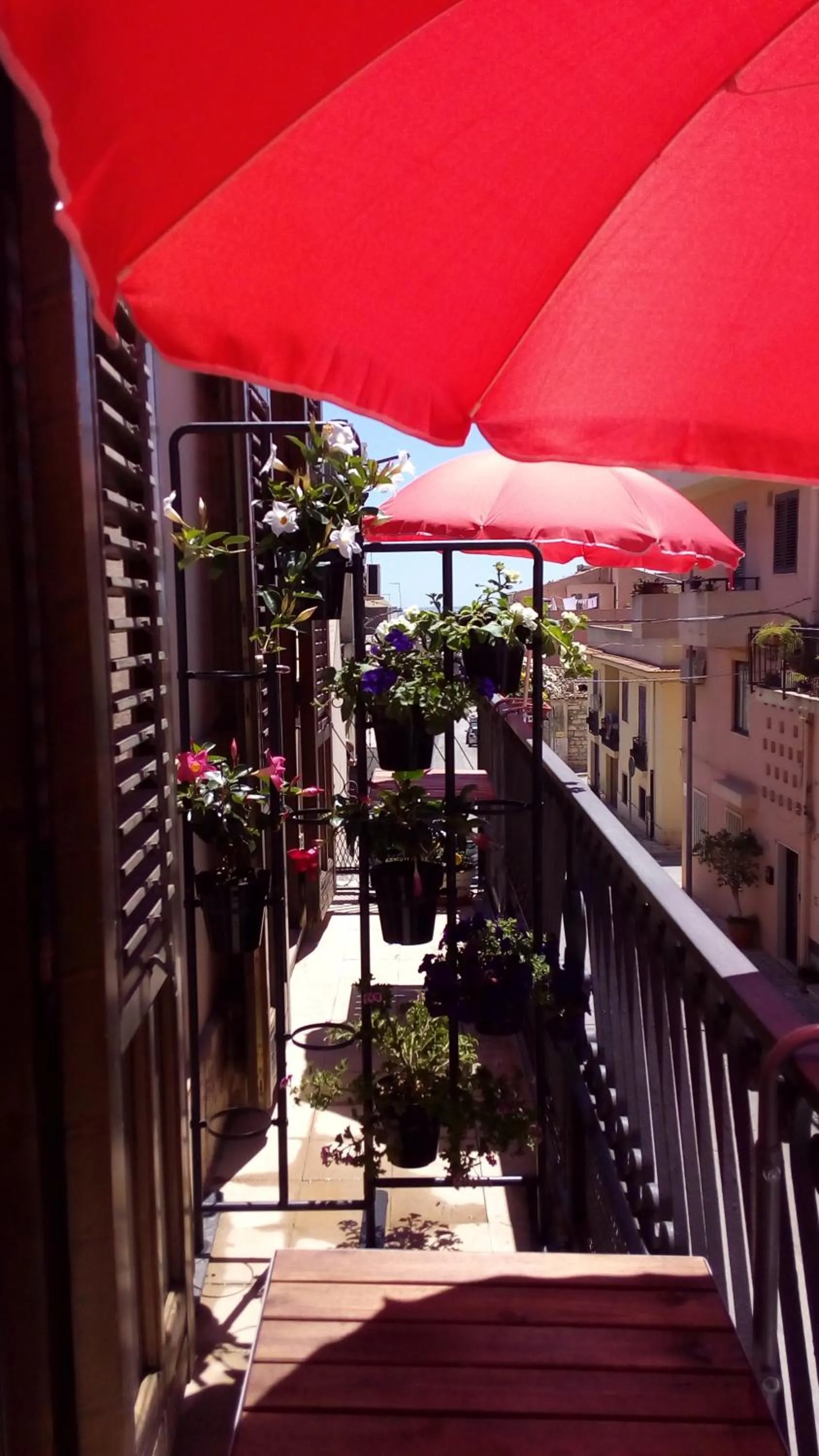Balcony/Terrace in Elianthos B&B