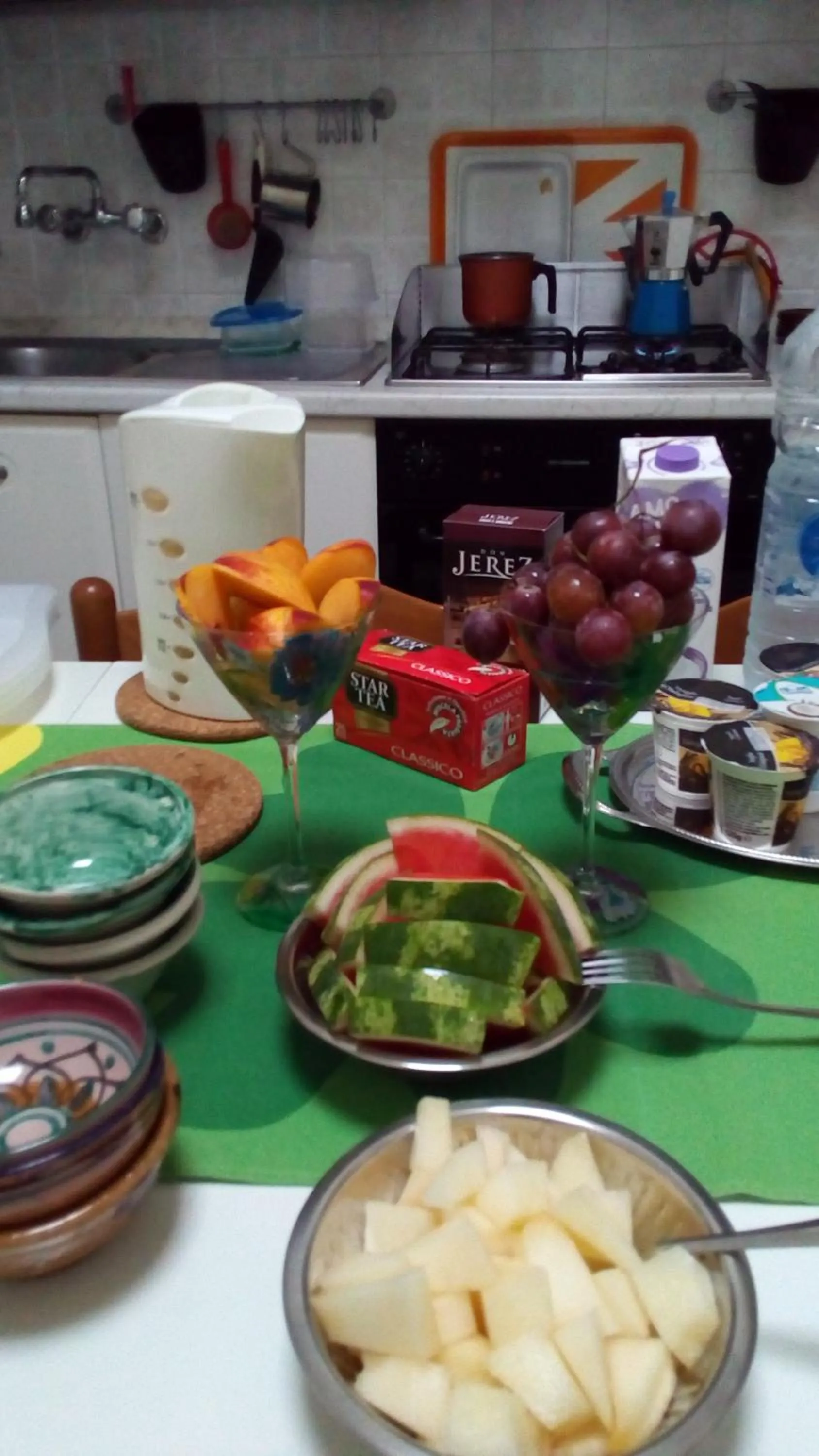 Food close-up in Elianthos B&B