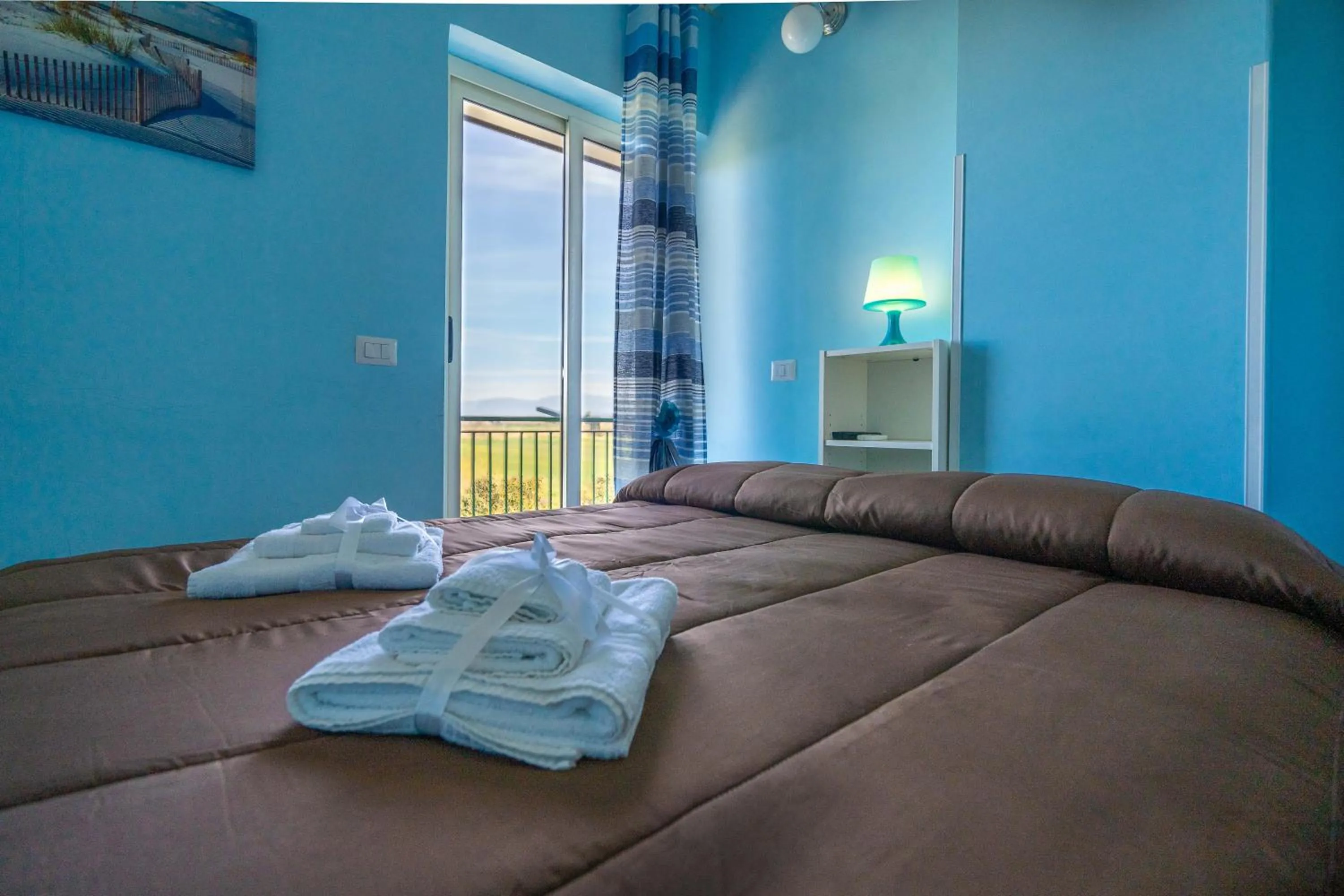 Bed in Villa Brunella