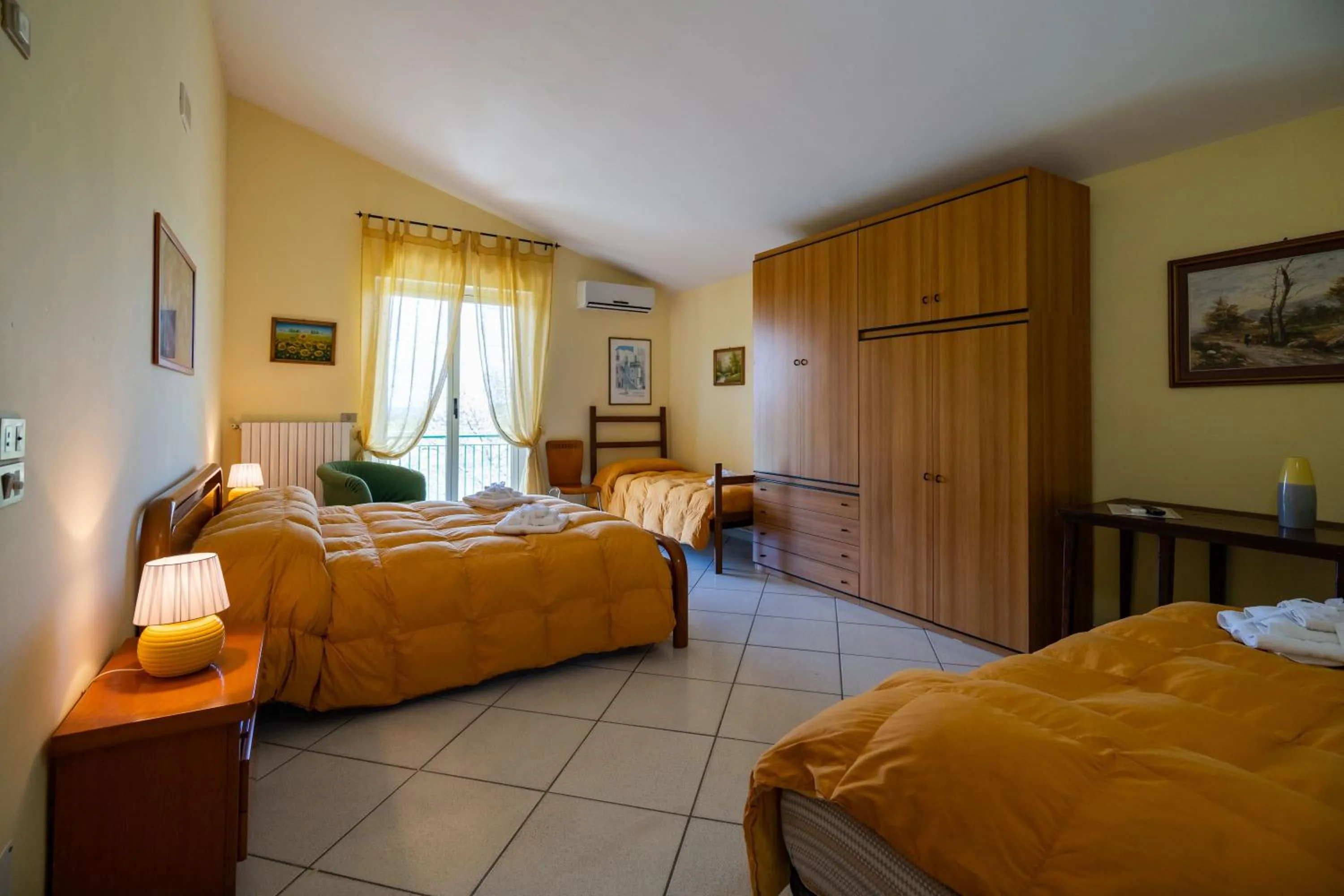 Bed in Villa Brunella