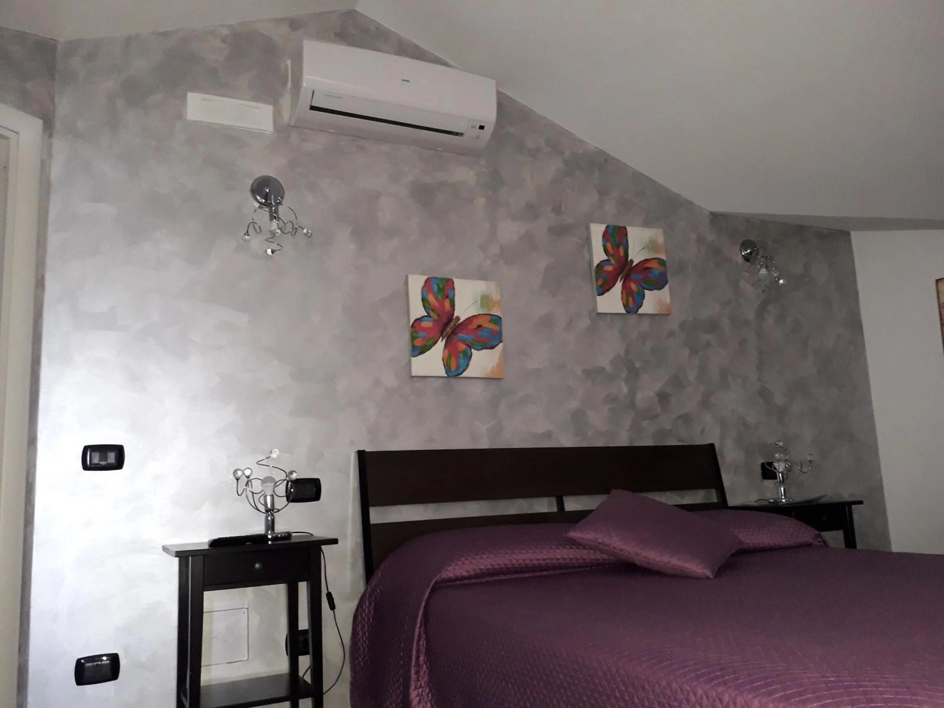 Bed in B&B Villa Molinari Restaurant e Baby Park