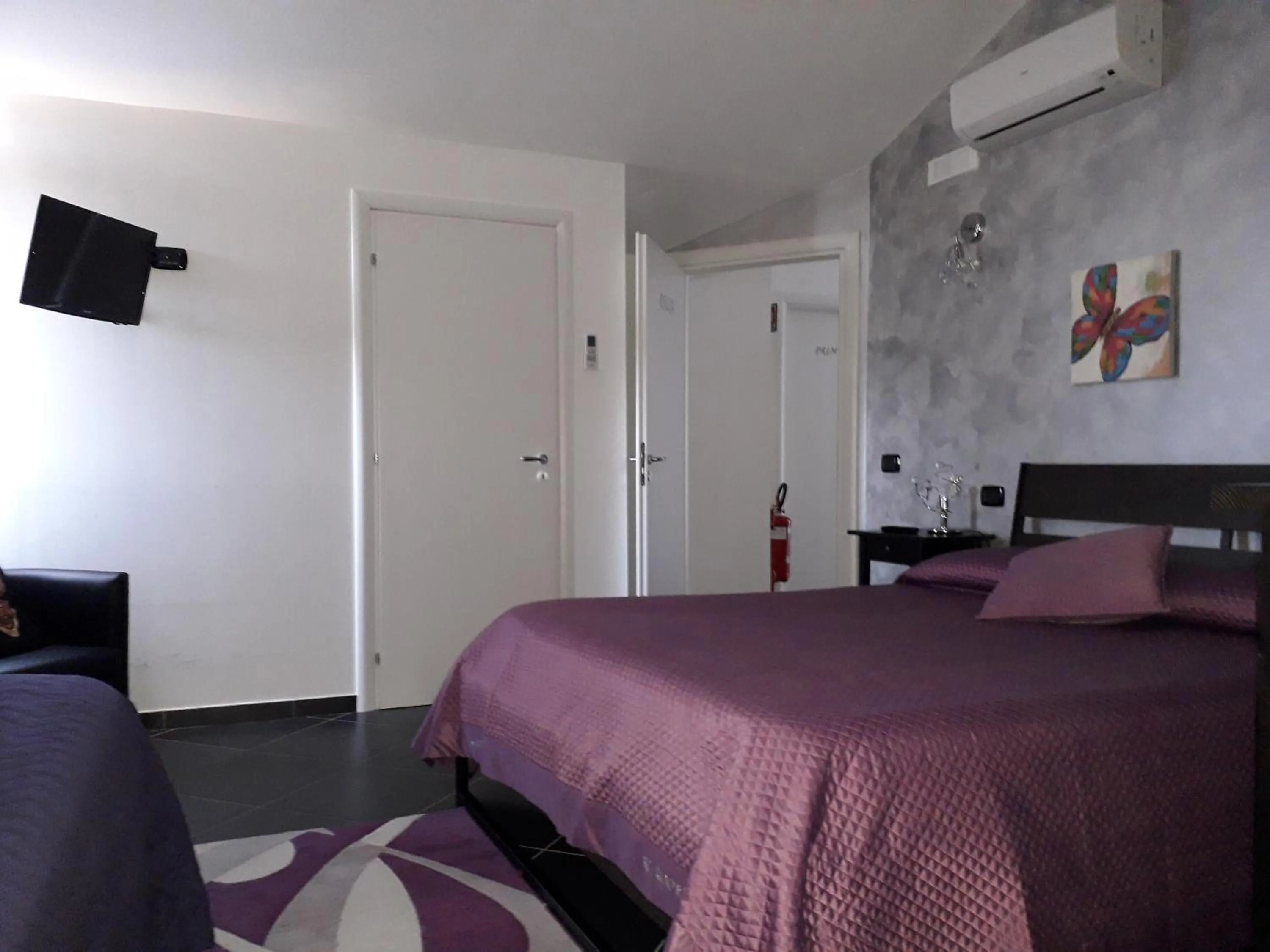 Bed in B&B Villa Molinari Restaurant e Baby Park