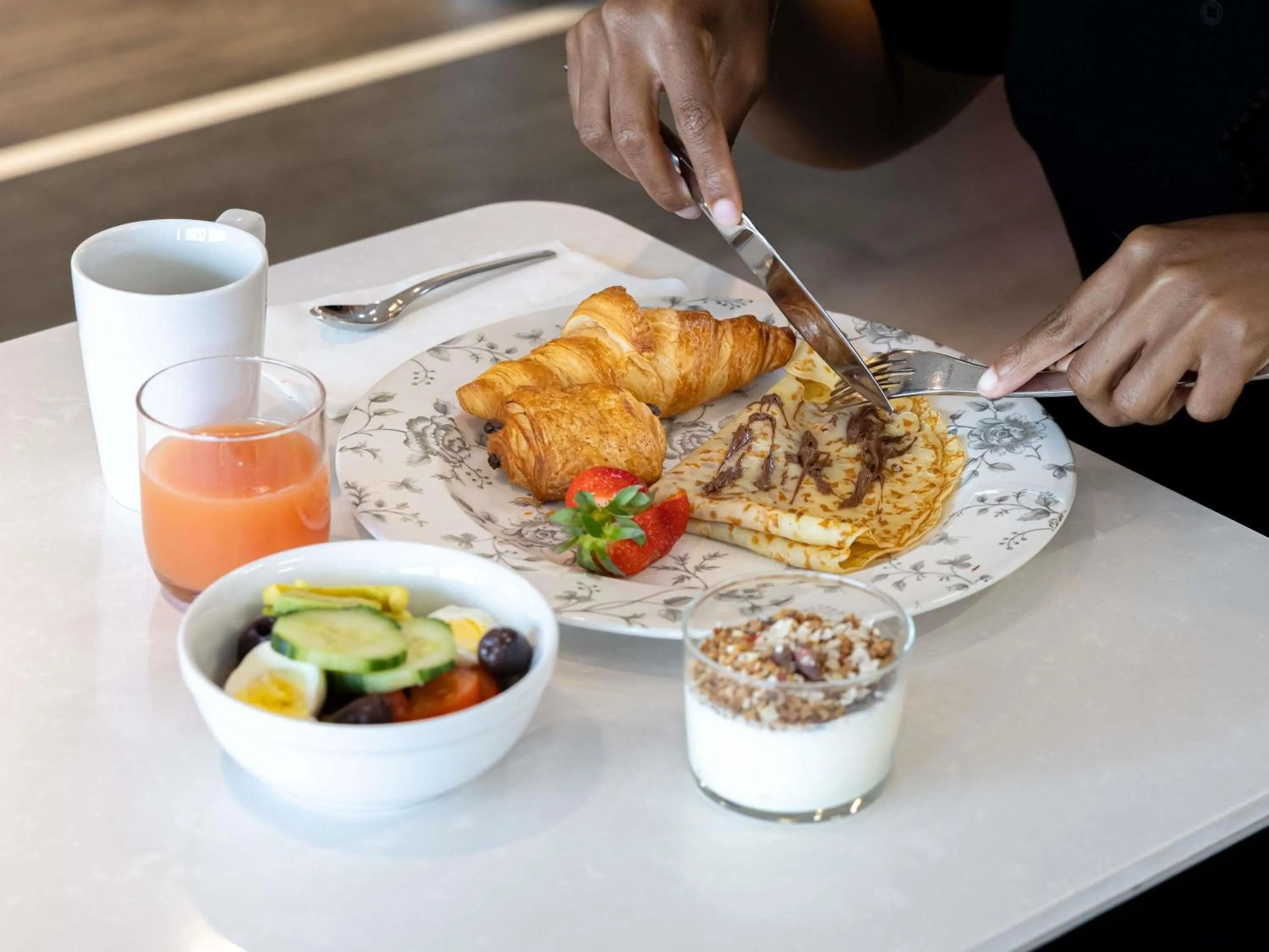 Breakfast in Mercure Toulouse Sud