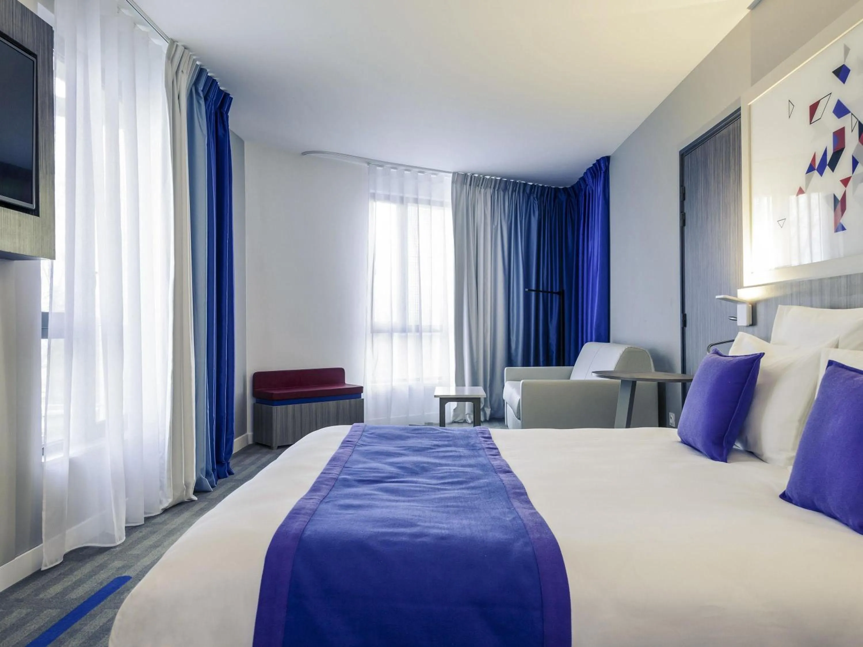 Bedroom, Bed in Mercure Toulouse Sud